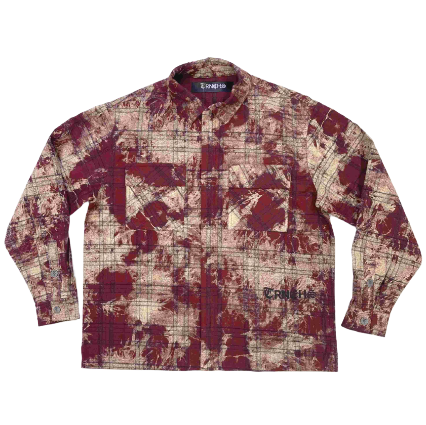 "FATAH" Red Button Up