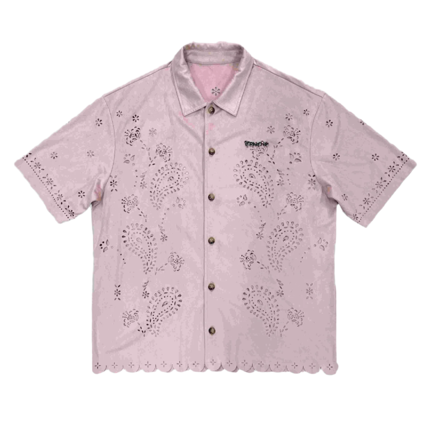 "EISABA" Pink Button Up