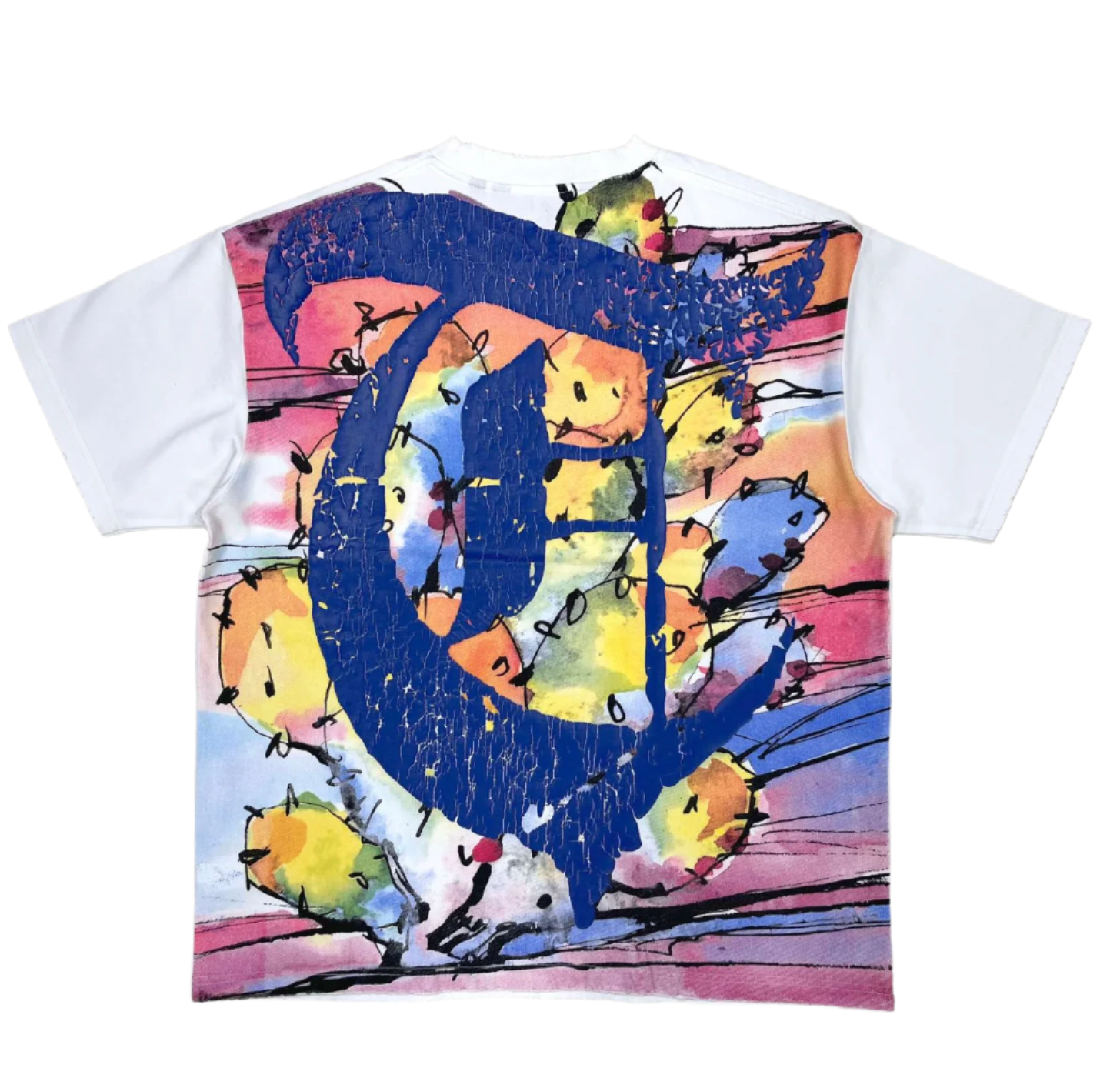 "CACTUS" White Tee