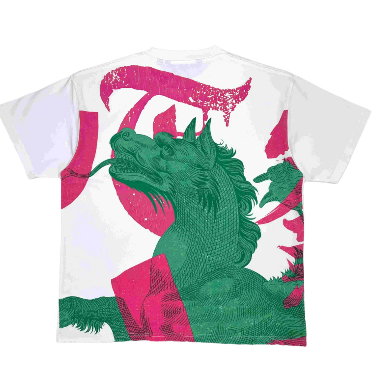 【IFYOUWANT】24SS★ IF Dragon TEE Dragon Long Sleeve T-shirt(FREE SIZE BLACK): YOHJI YAMAMOTO