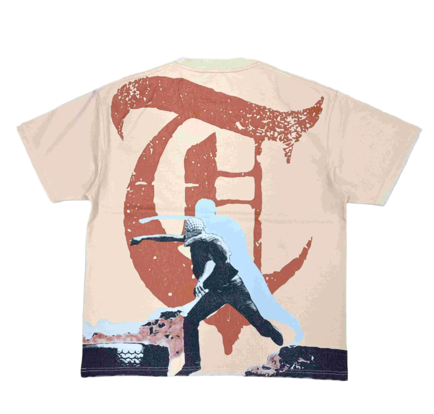 "FATE" Cream Tee