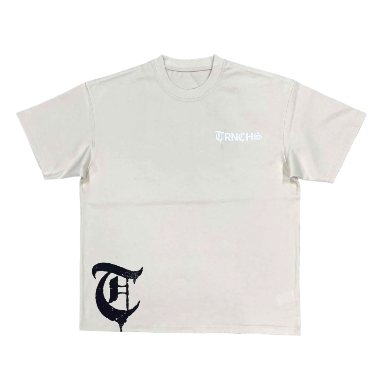 "IGNORING" Cream Tee