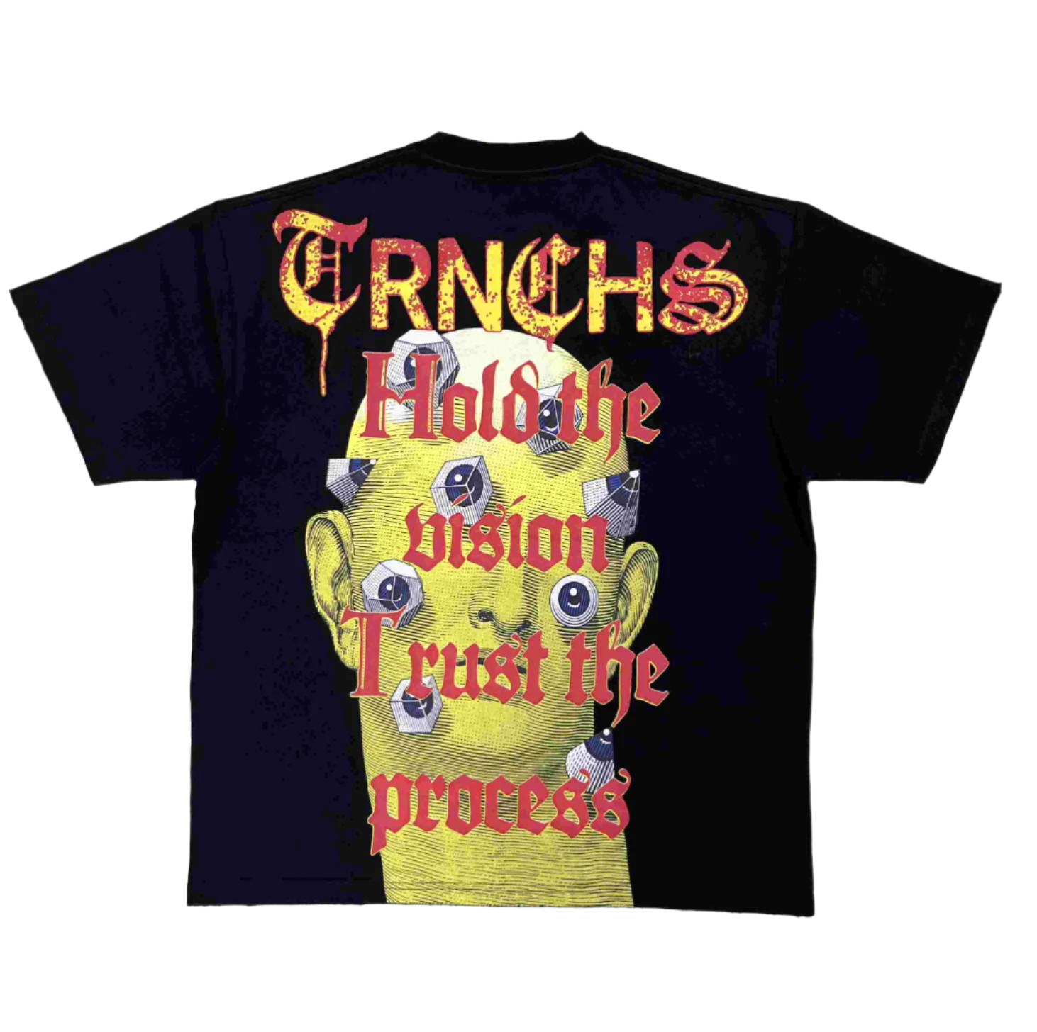 "LAYERS OF VISION" Black Tee