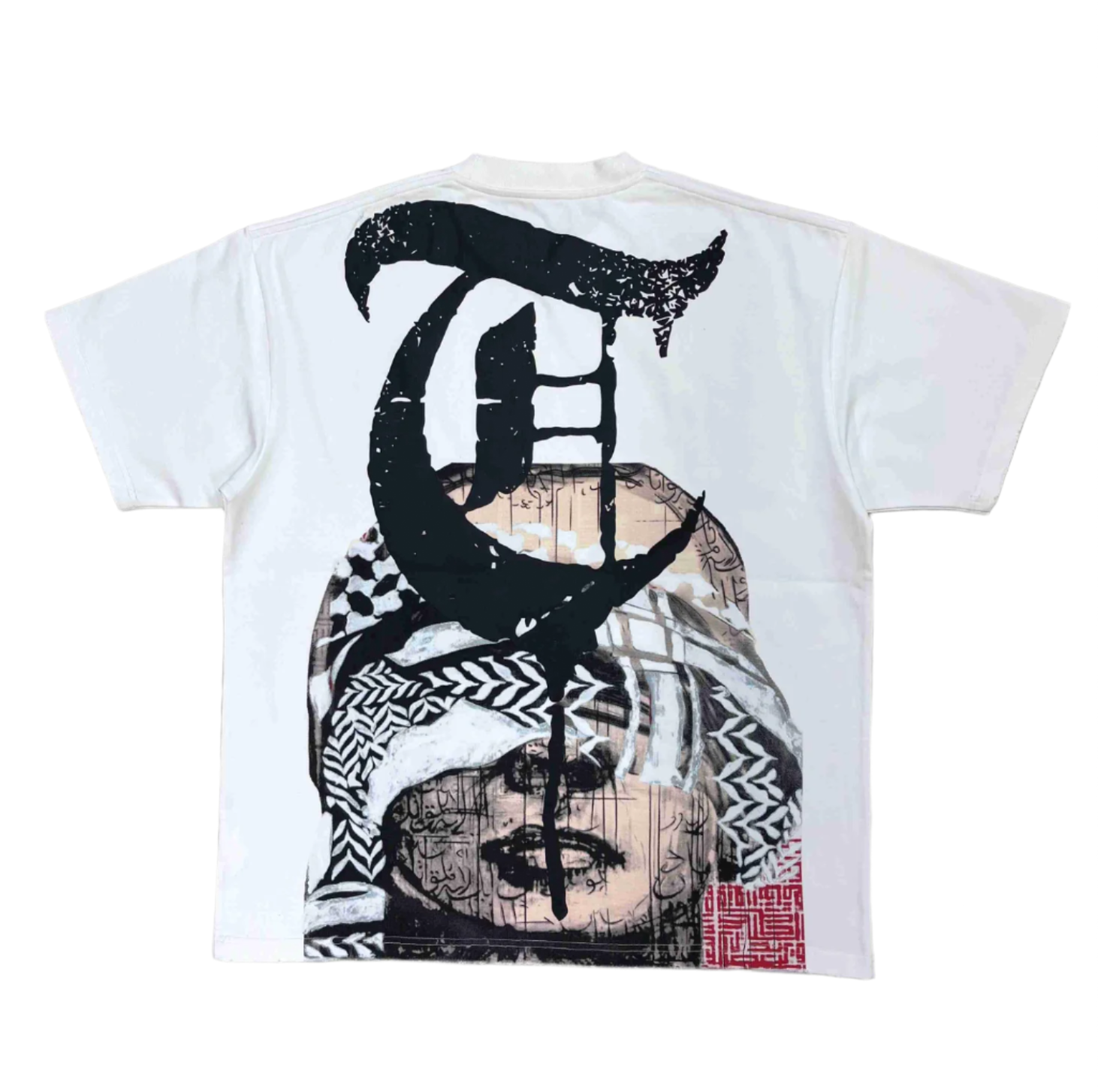 "COURAGE" White Tee