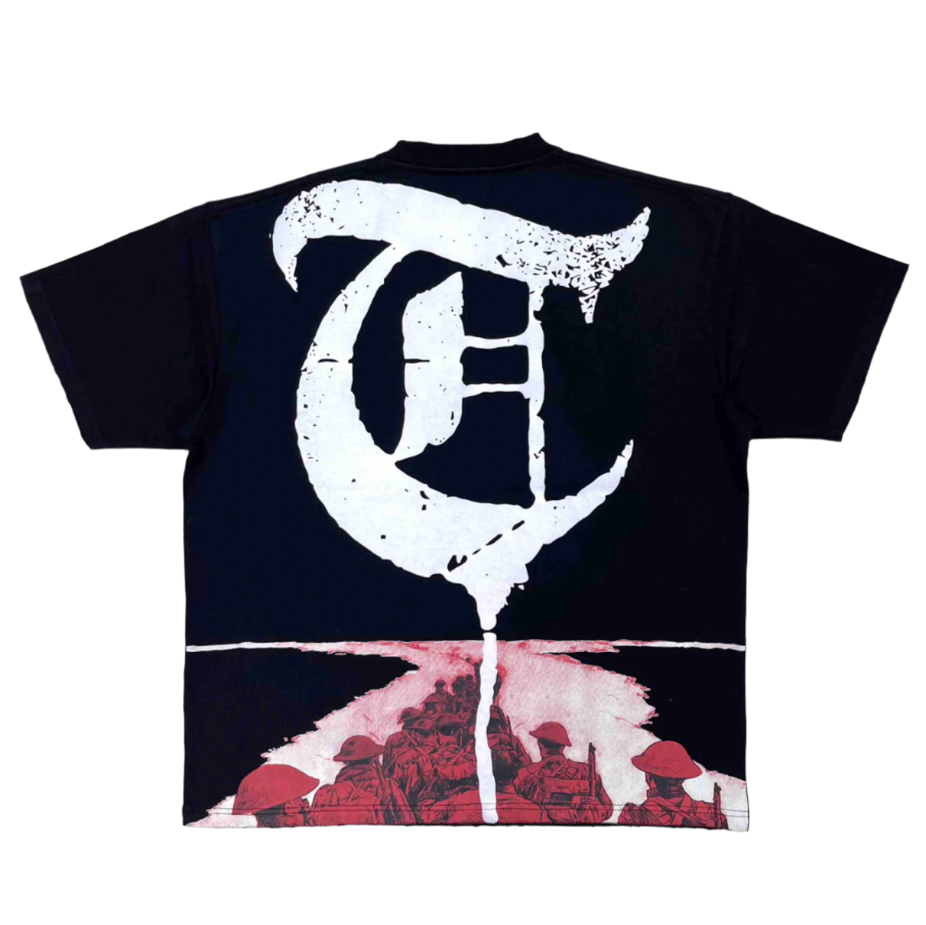 "ONE THOUGHT" Black Tee