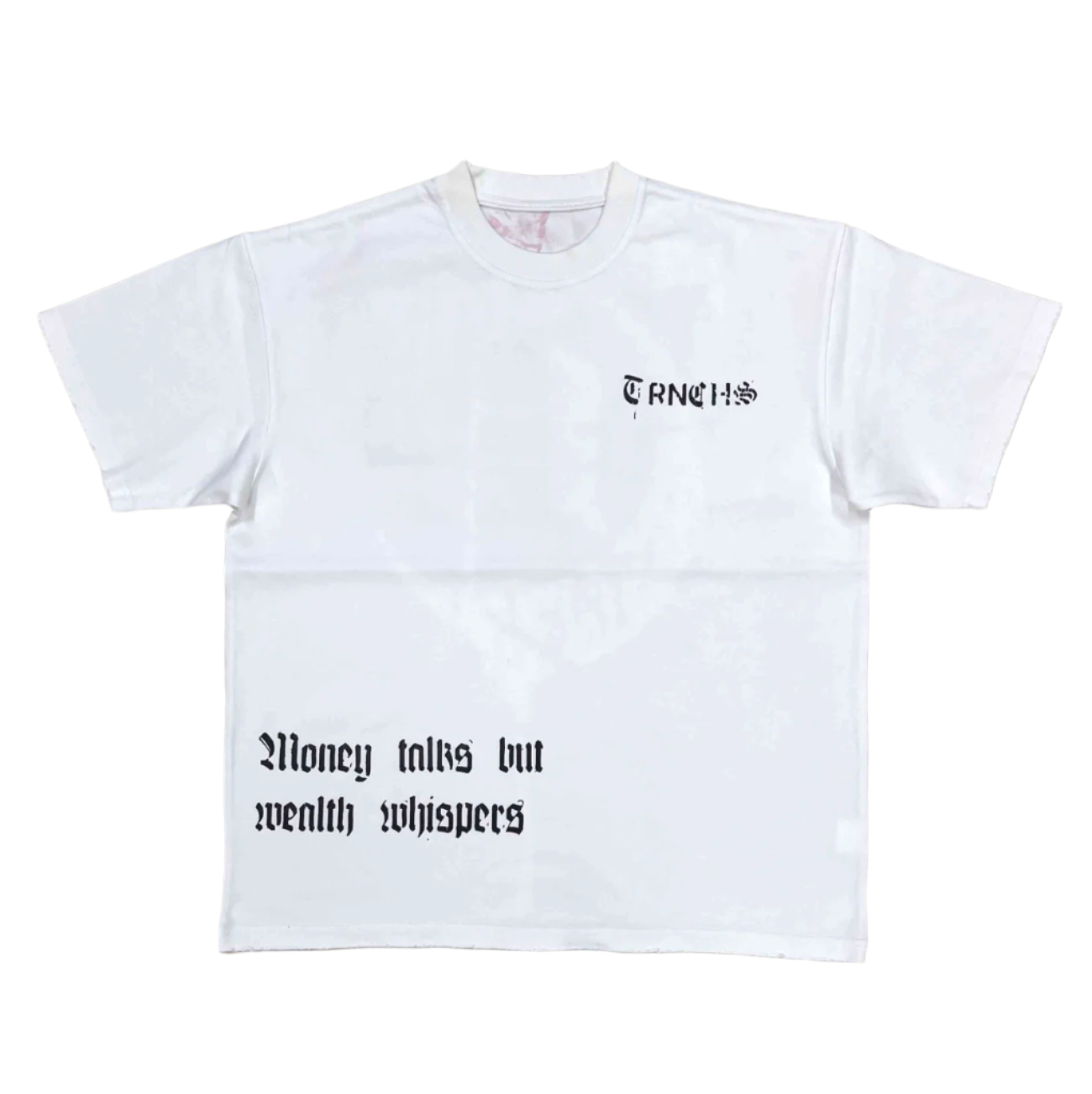 "MONEY TALKS" White Tee