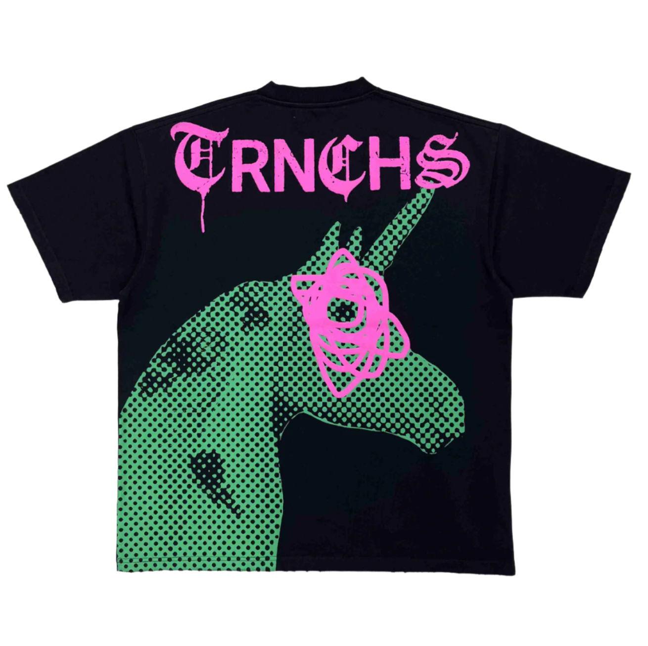 "PEGASUS" Black Tee