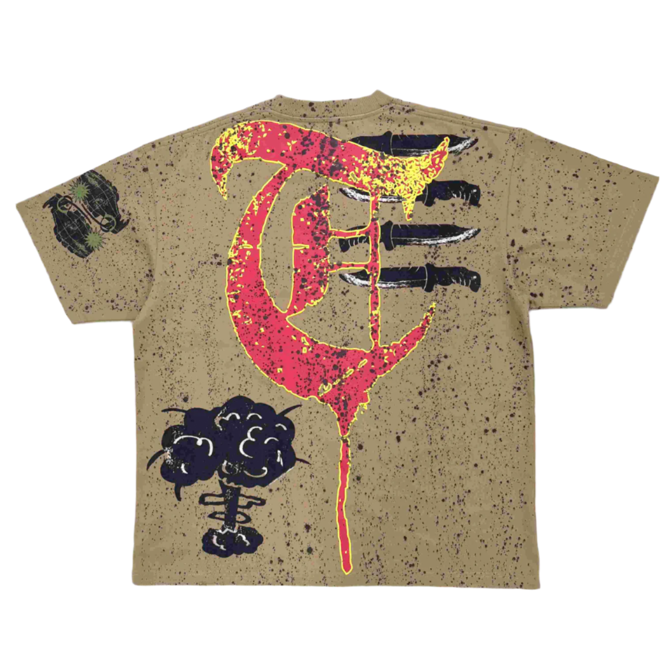 "HARB" Khaki Tee