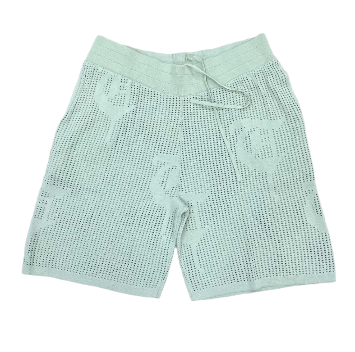 "BAHR" Light Blue Shorts