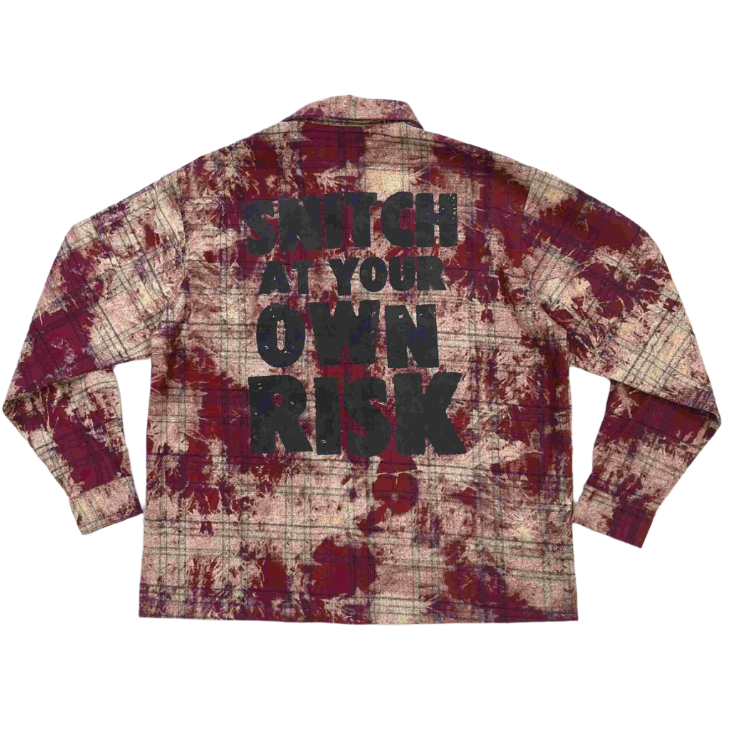"FATAH" Red Button Up