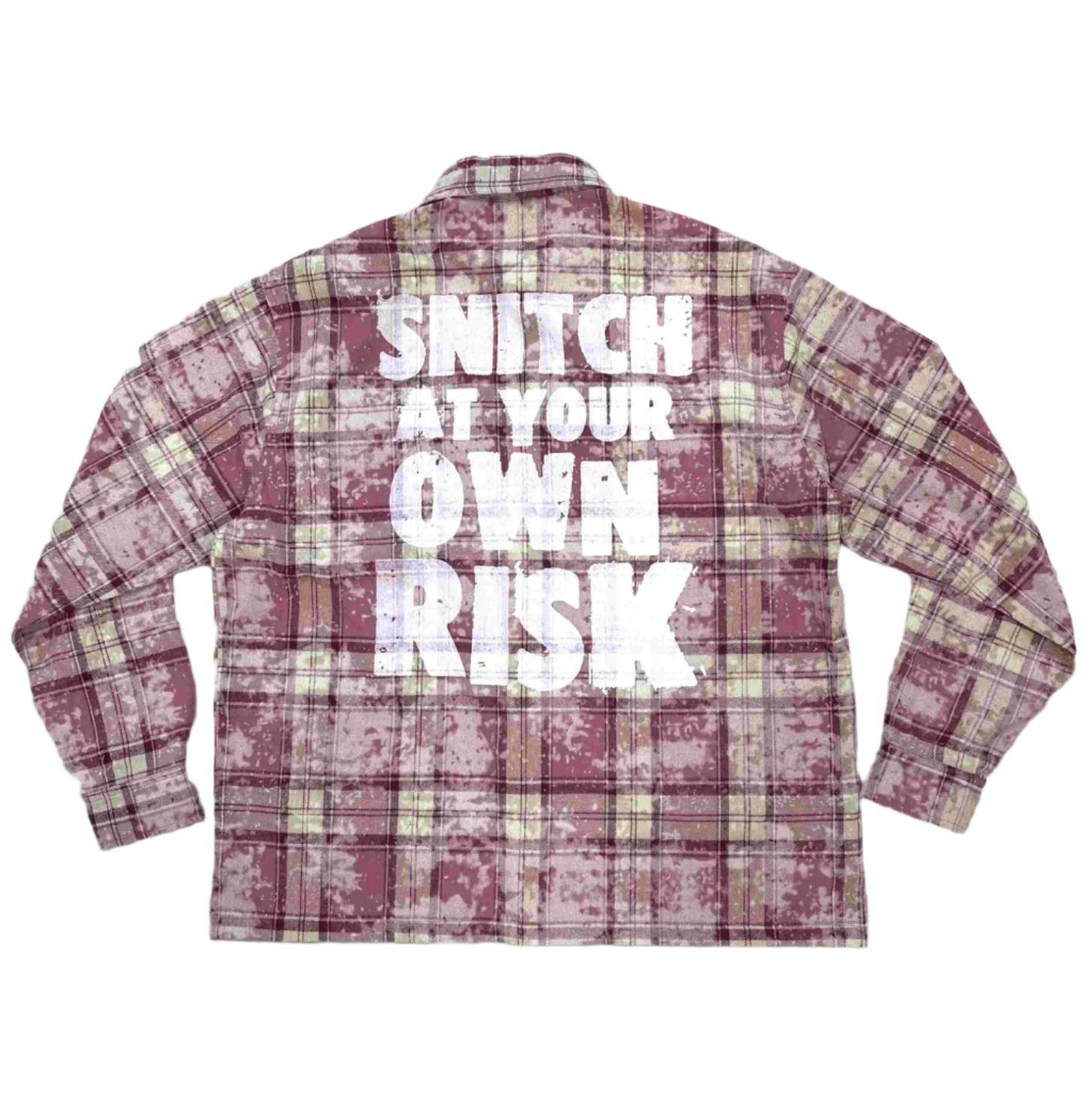 "FATAH" Pink Button Up