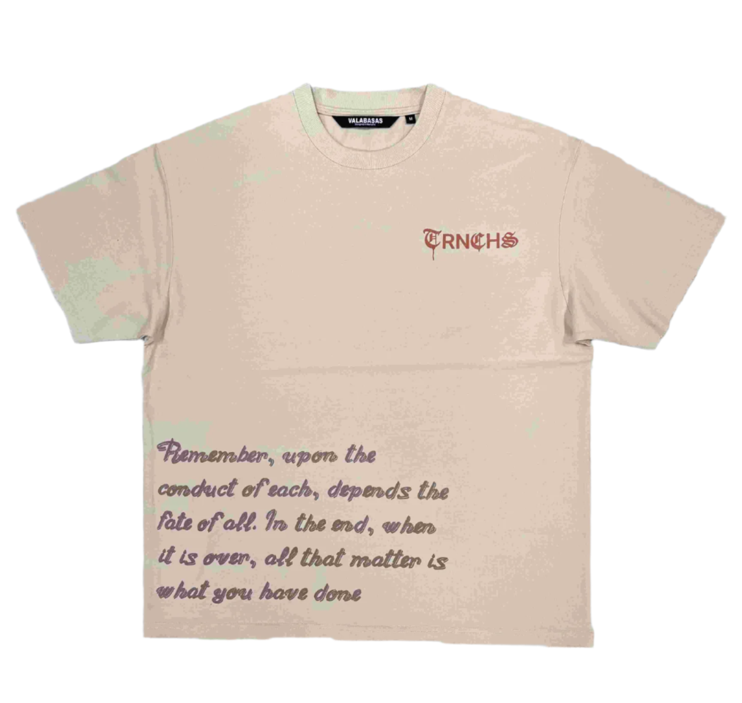"FATE" Cream Tee