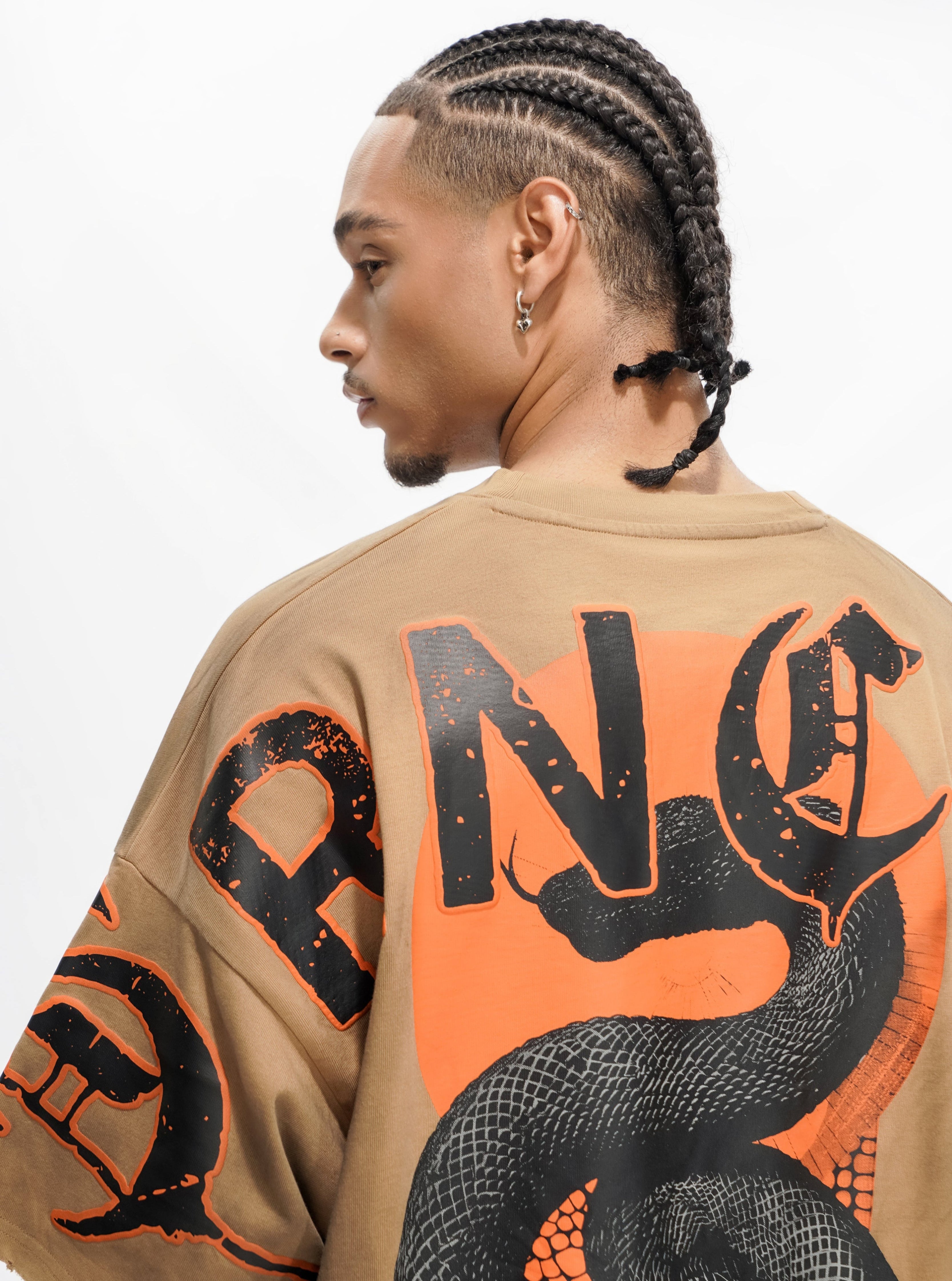 RUTHLESS SOIL Brown Vintage Tee