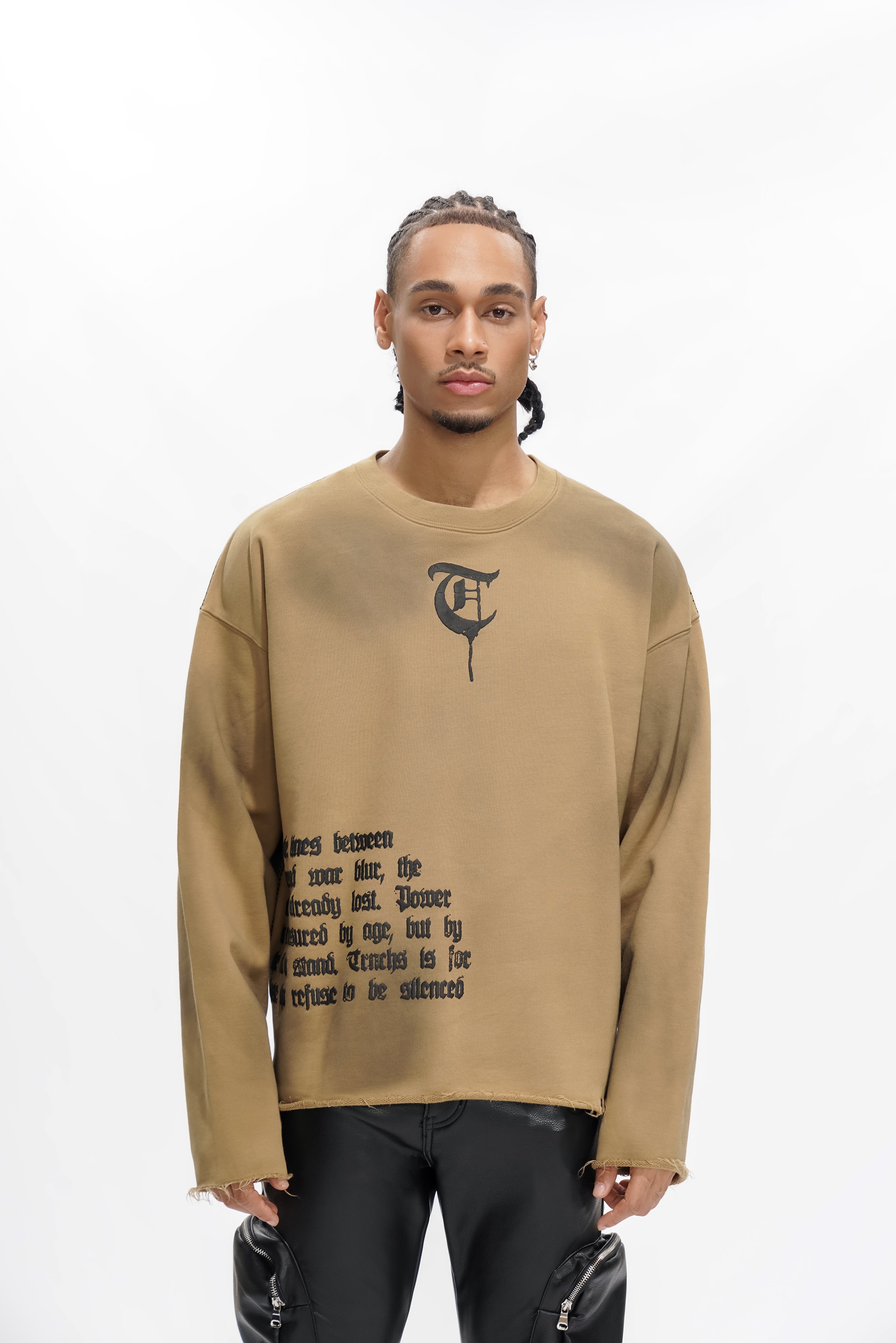 REFUSE TO BE SILENCED Khaki Crew