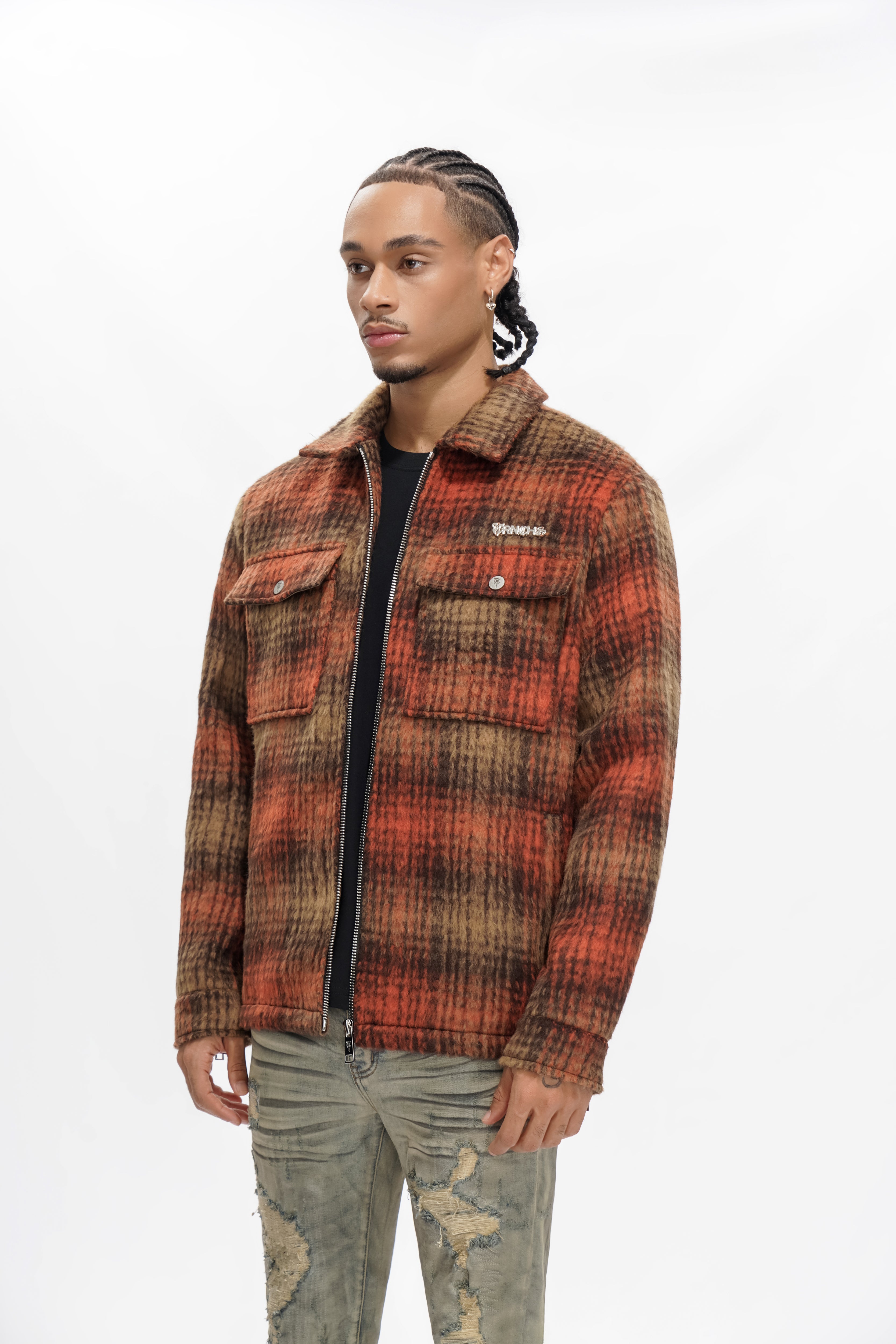 BLAZE JACKET Orange Jacke