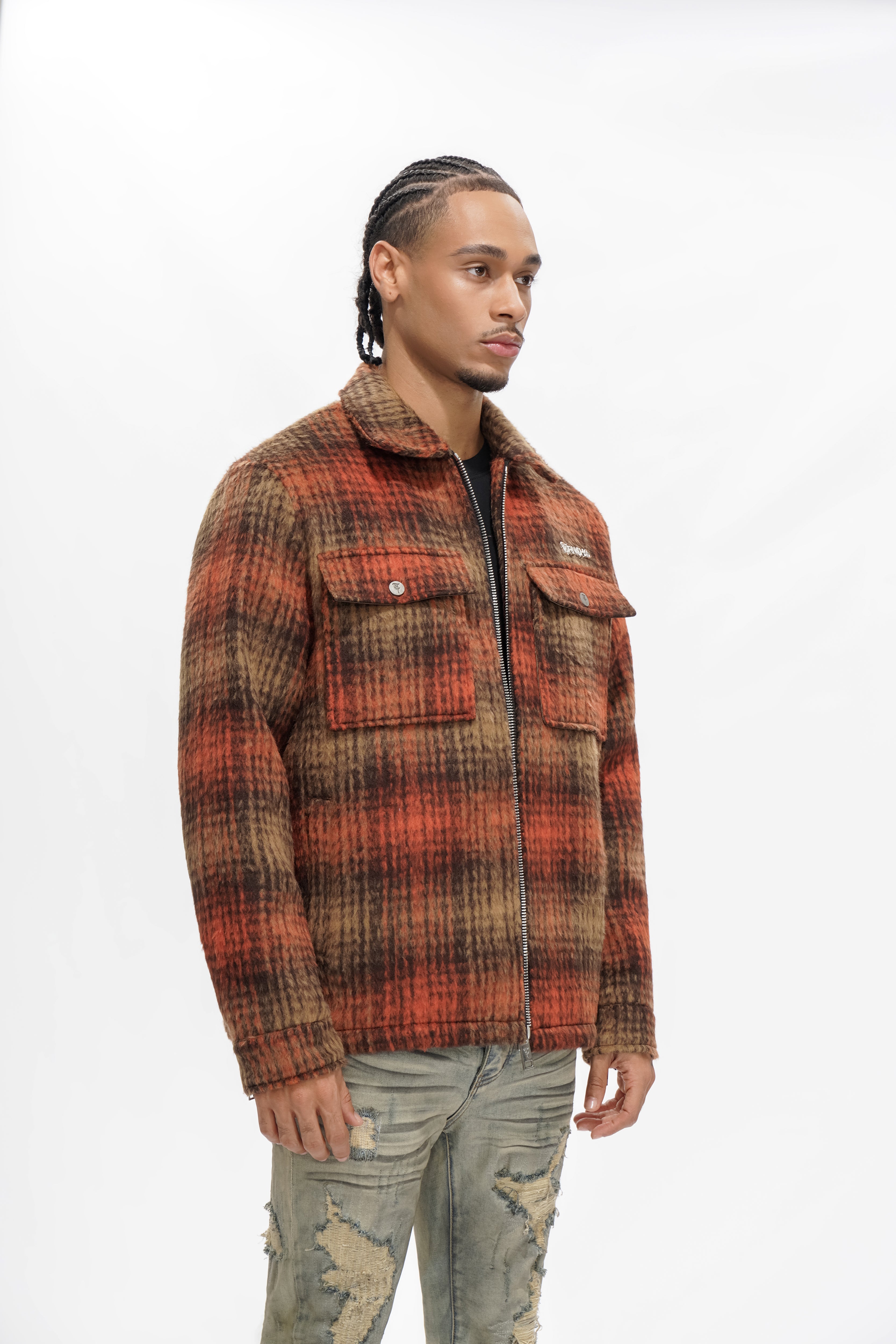 BLAZE JACKET Orange Jacke