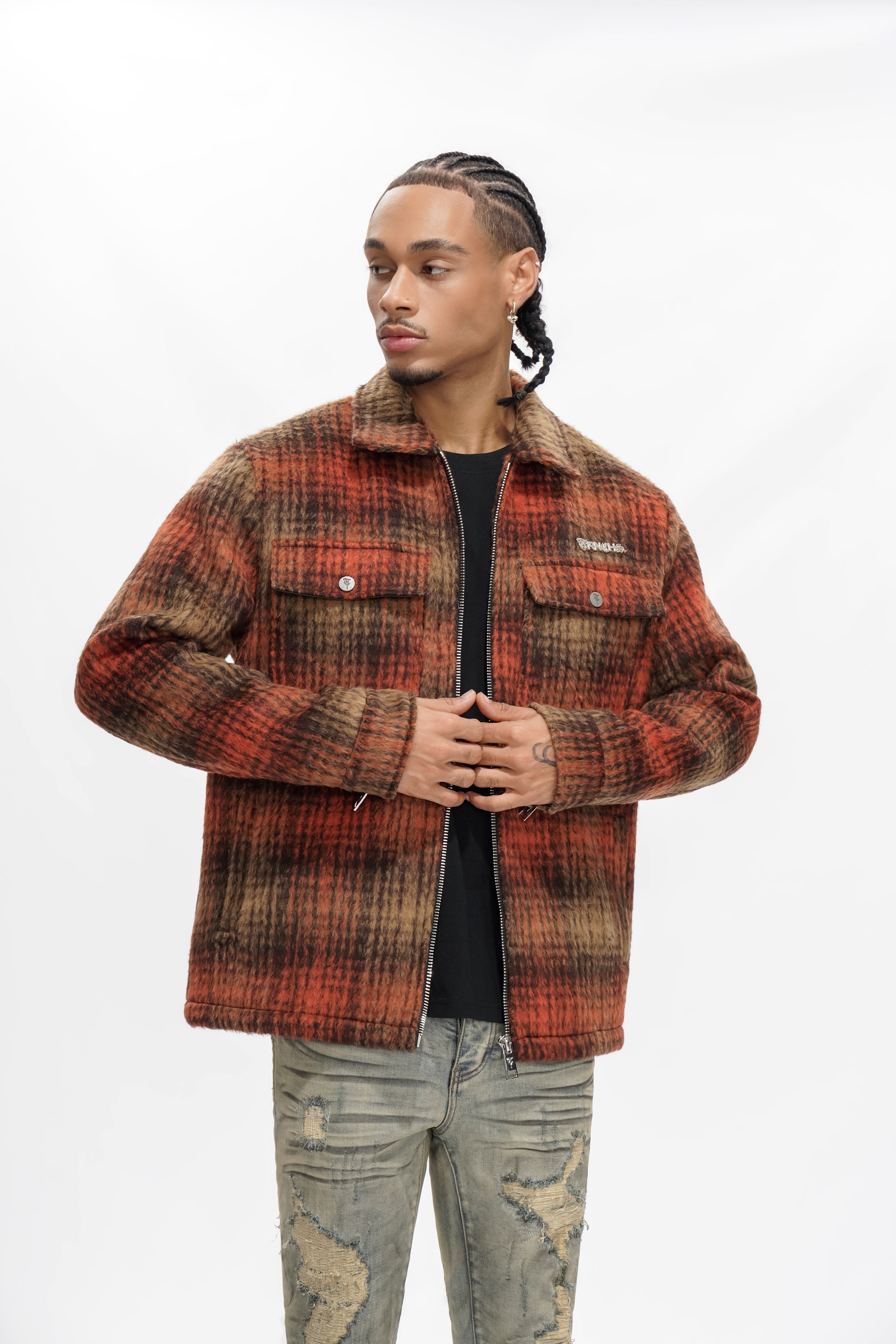 BLAZE JACKET Orange Jacke