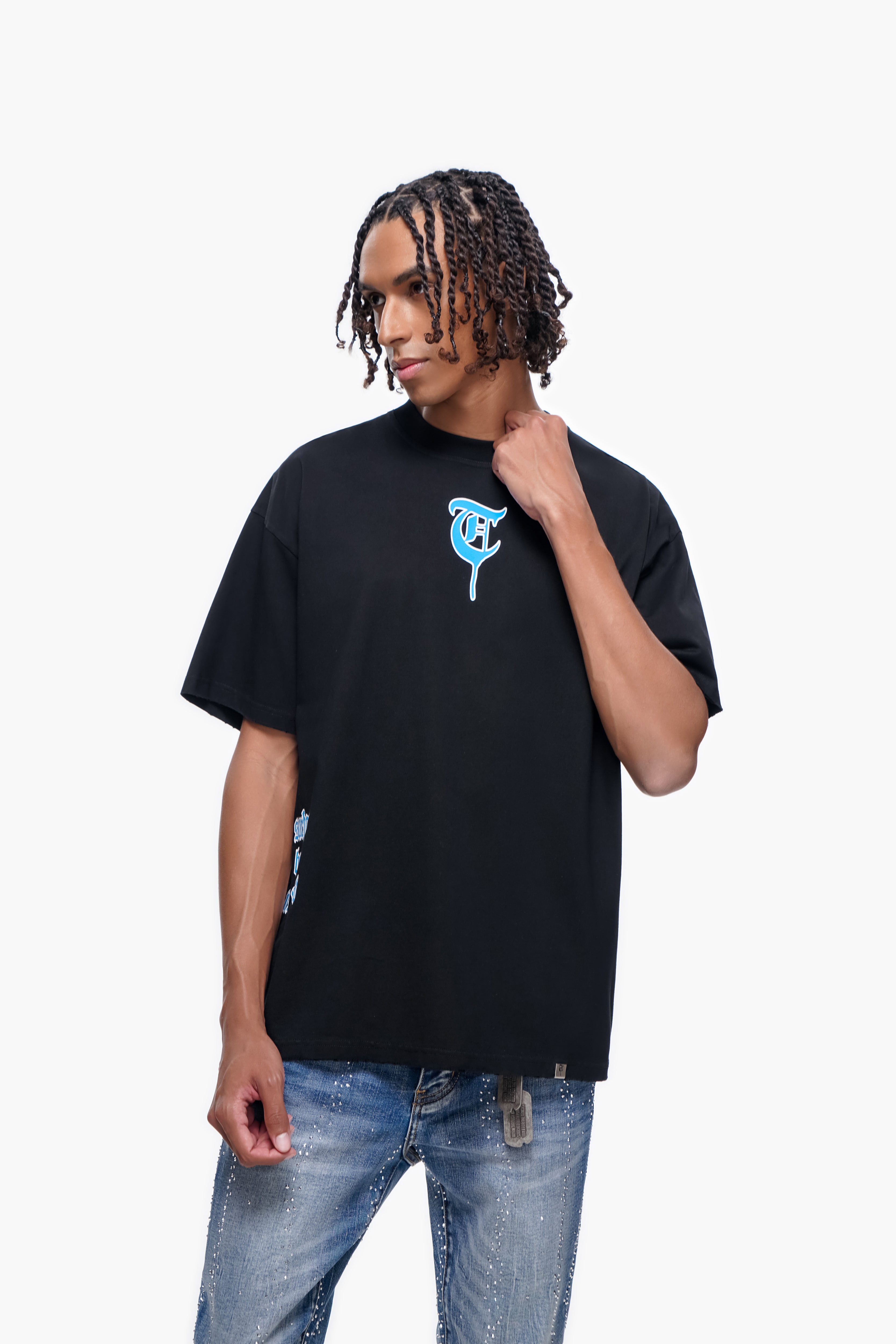 "FORGED FROM BONE" Black Tee