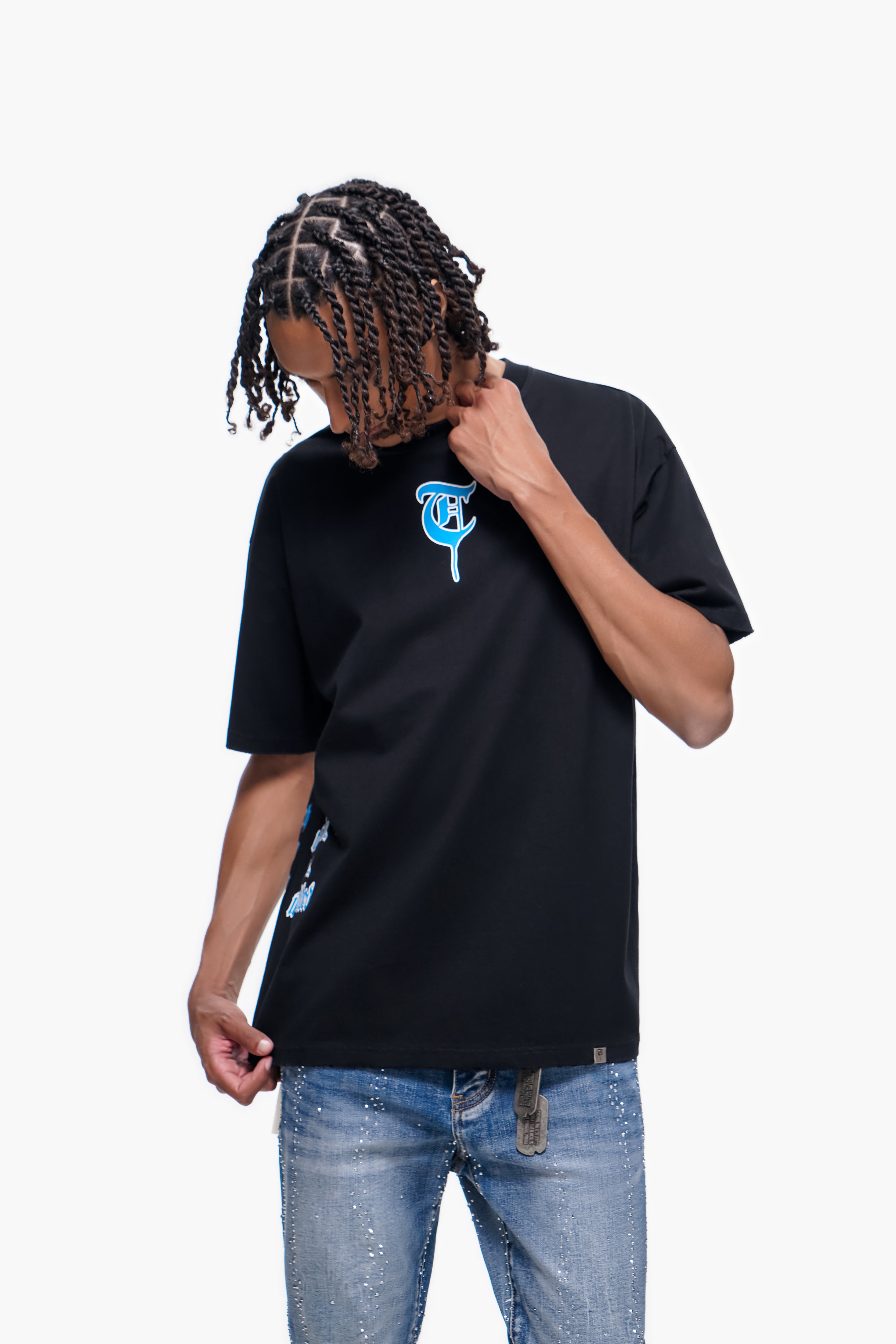 "FORGED FROM BONE" Black Tee