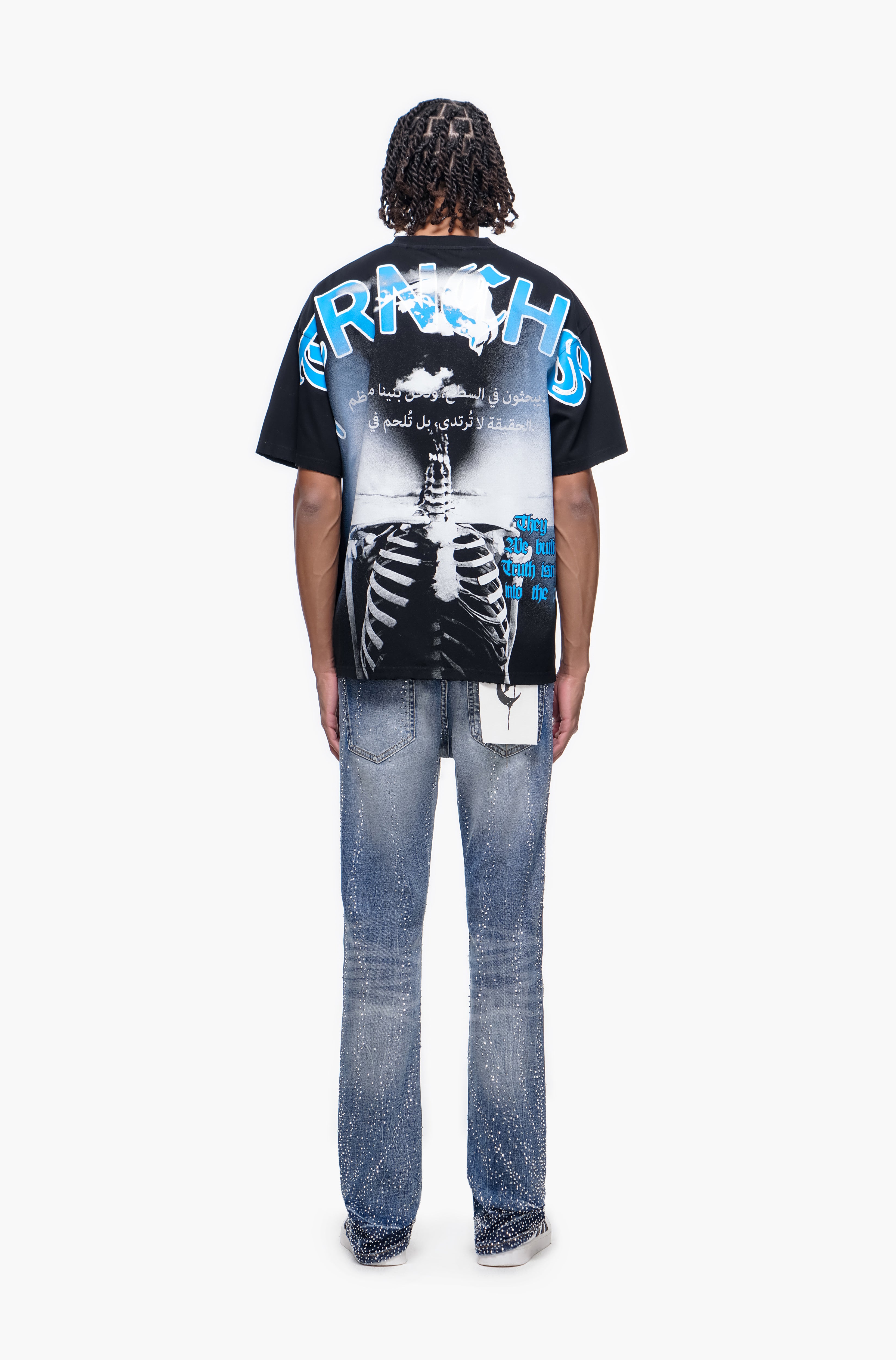 "FORGED FROM BONE" Black Tee