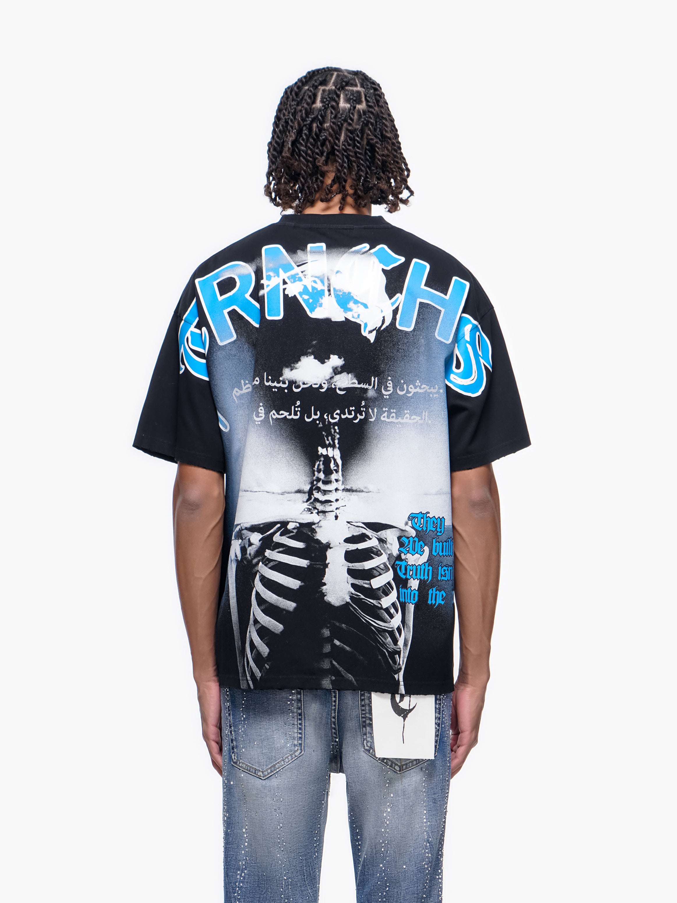 "FORGED FROM BONE" Black Tee