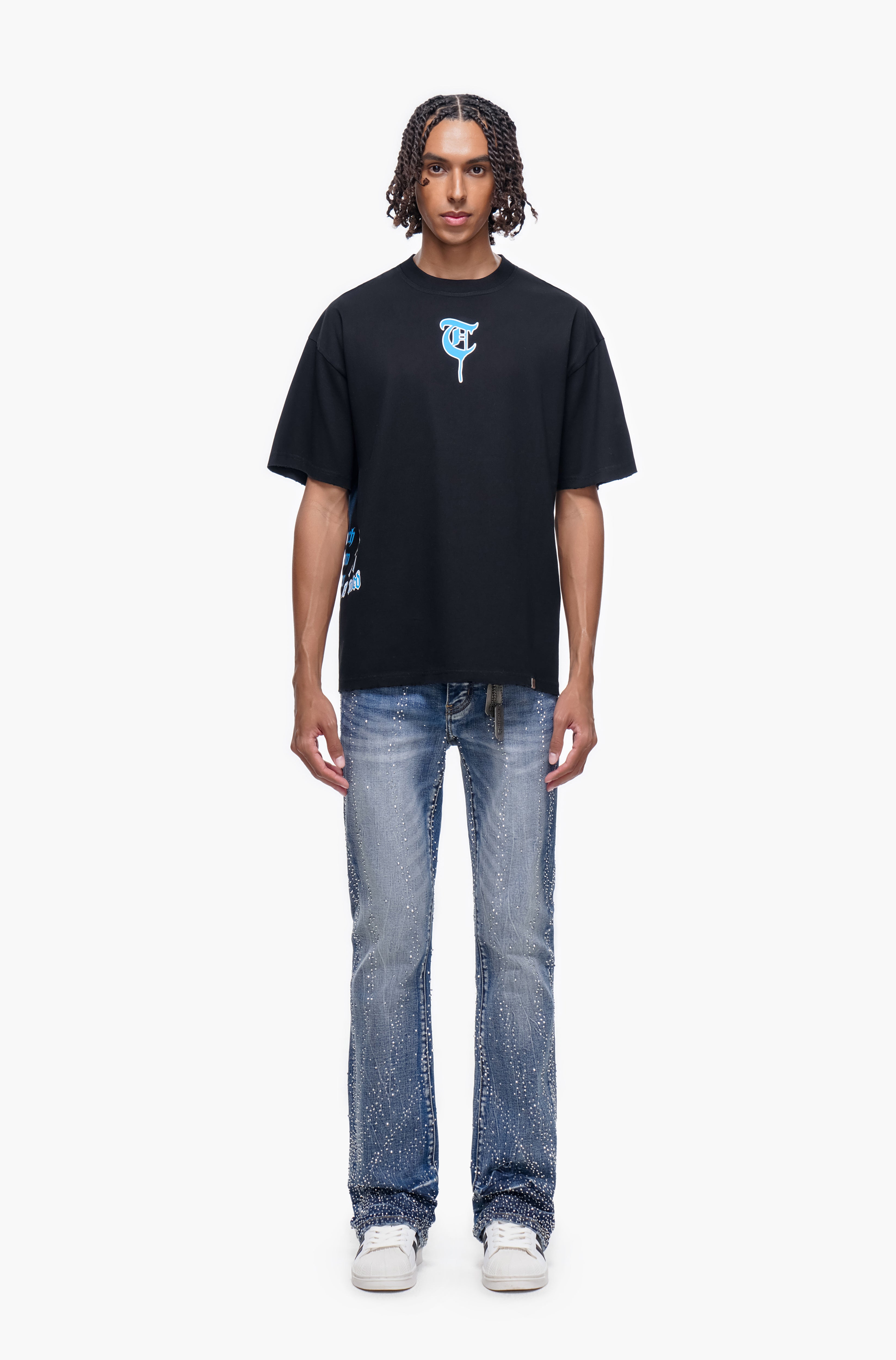 "FORGED FROM BONE" Black Tee