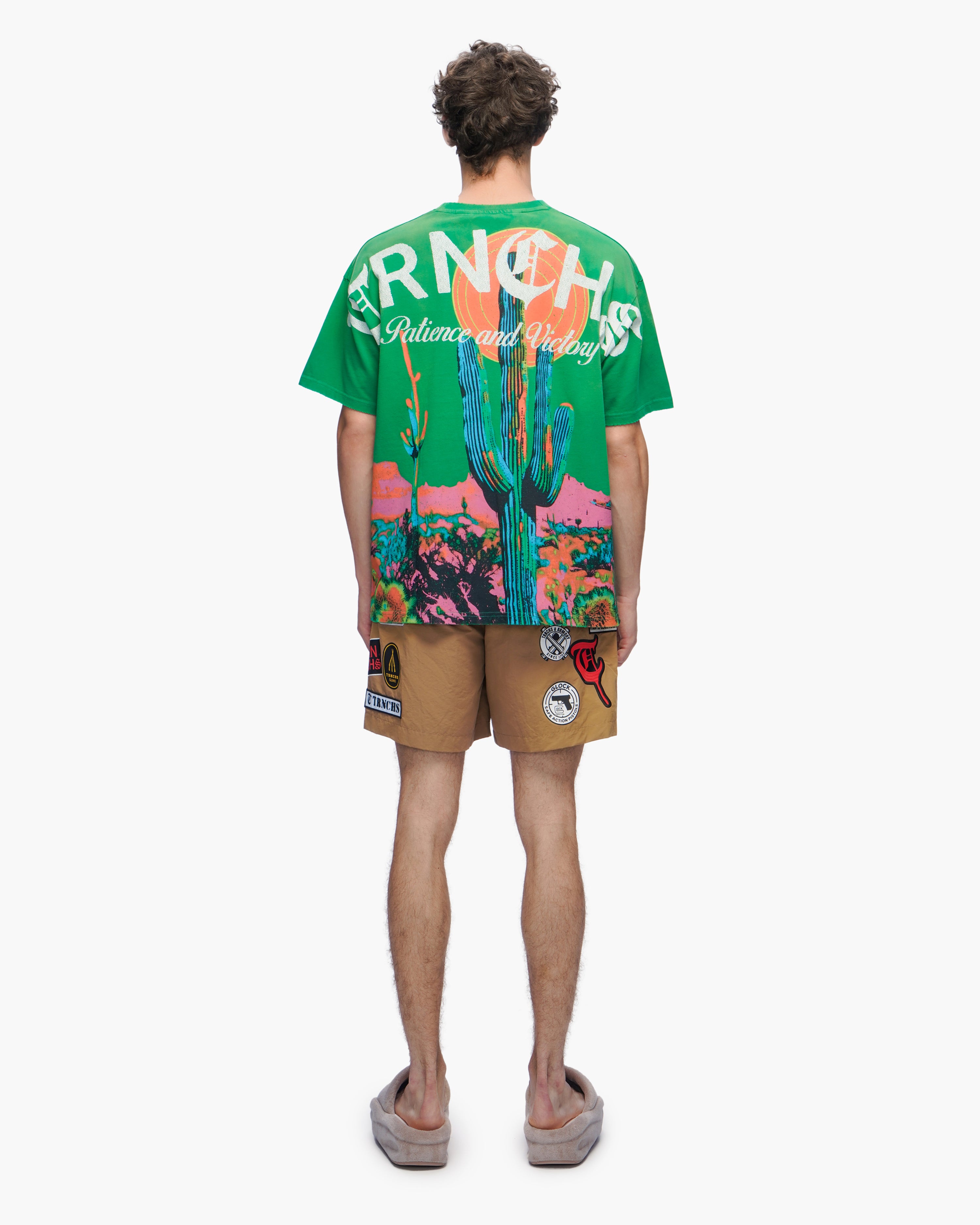 "TIDES OF WAR" Green Tee