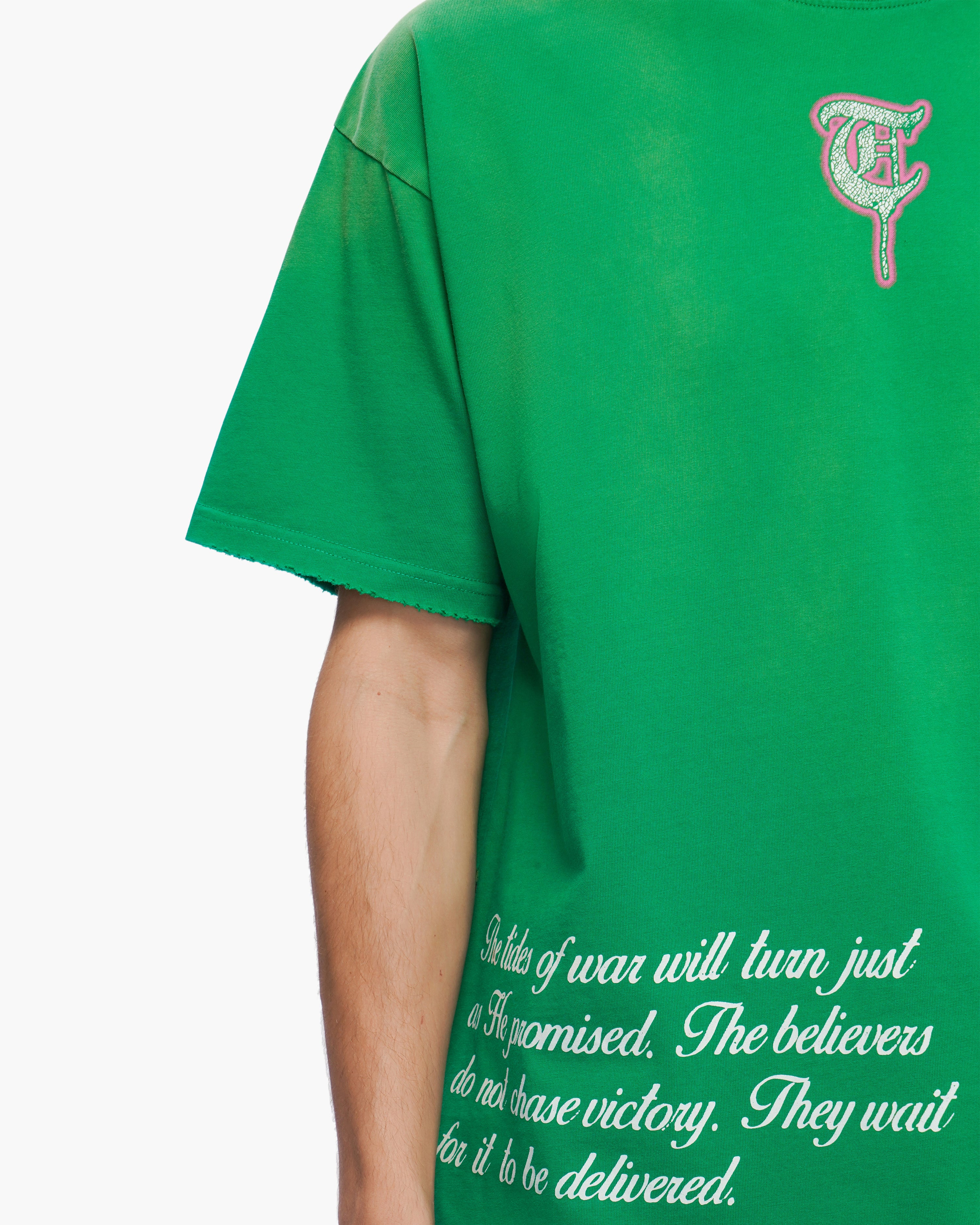 "TIDES OF WAR" Green Tee