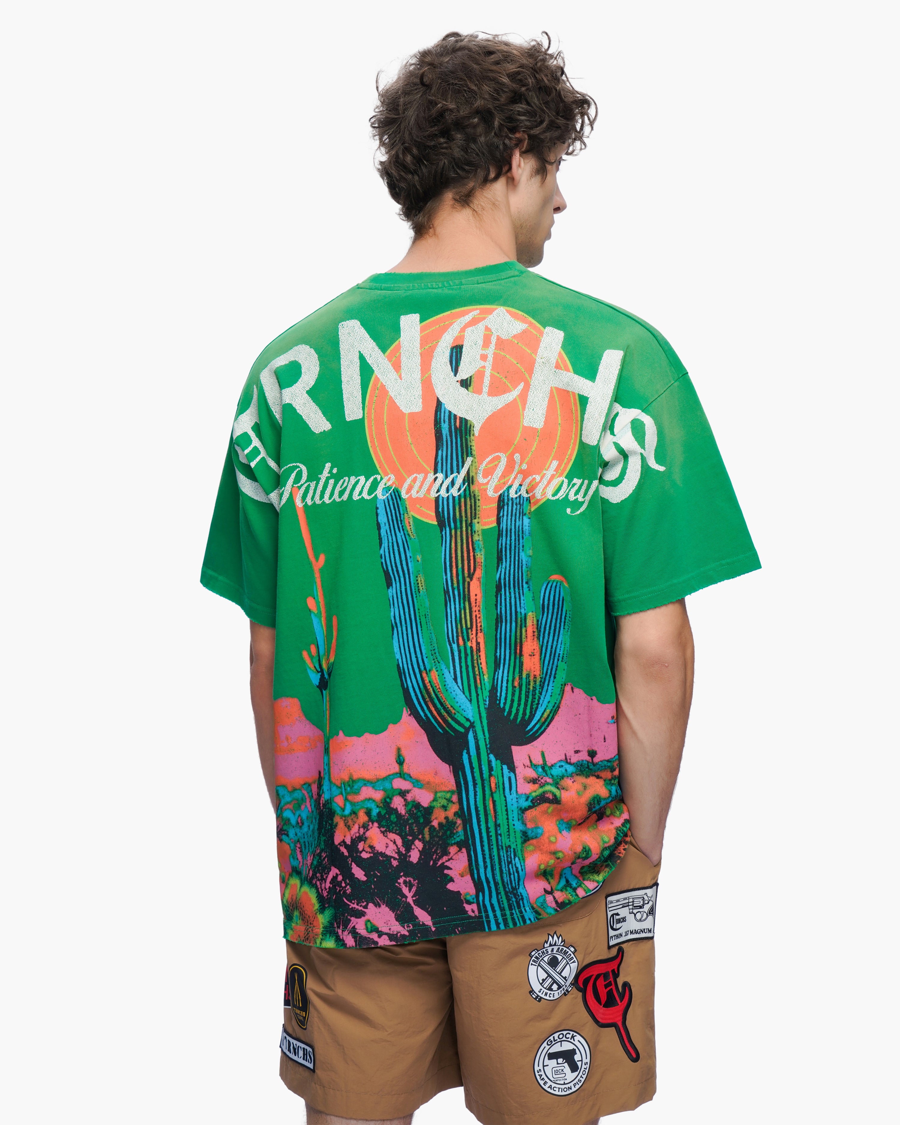 "TIDES OF WAR" Green Tee