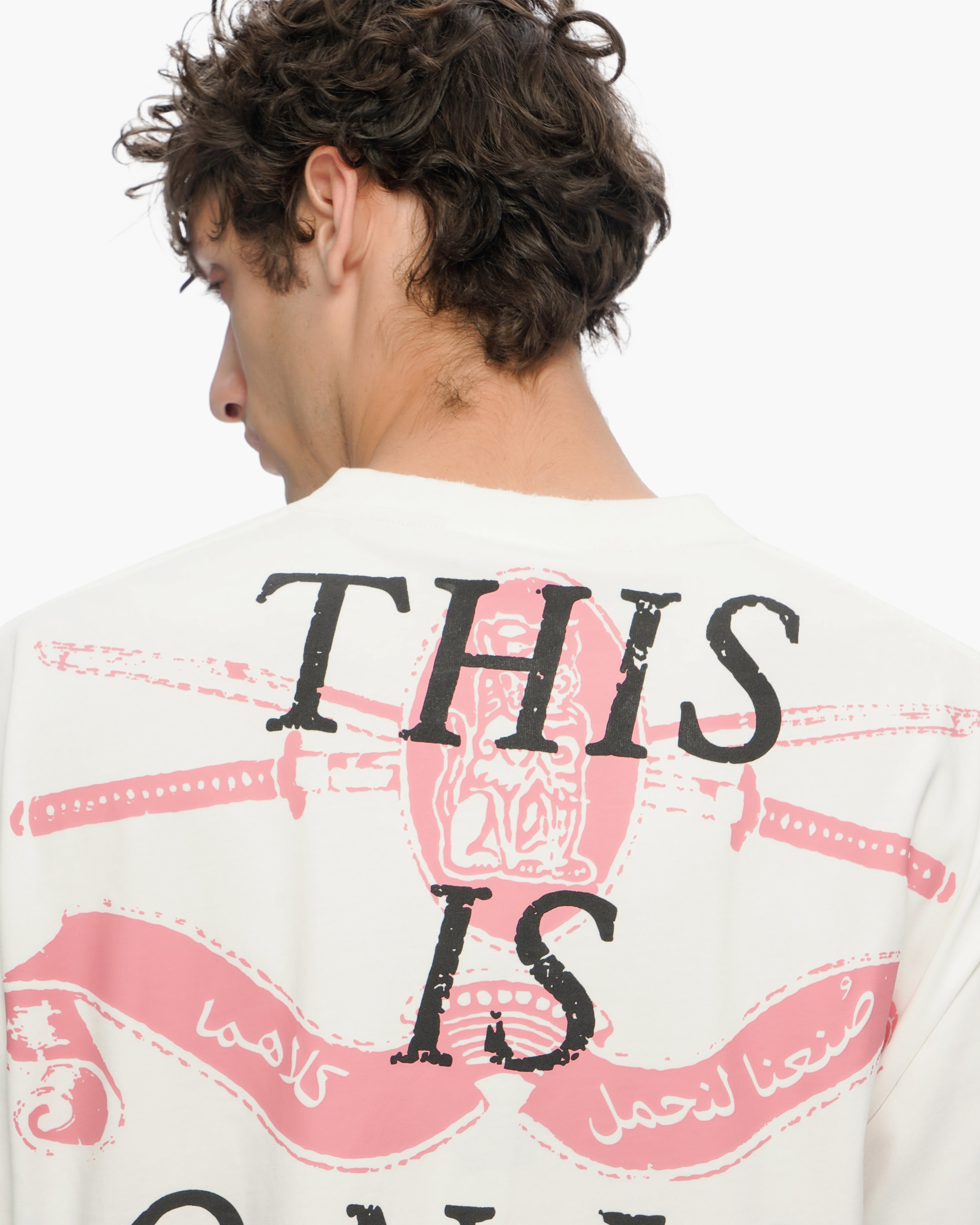 "THIS IS TRNCHS" White Tee