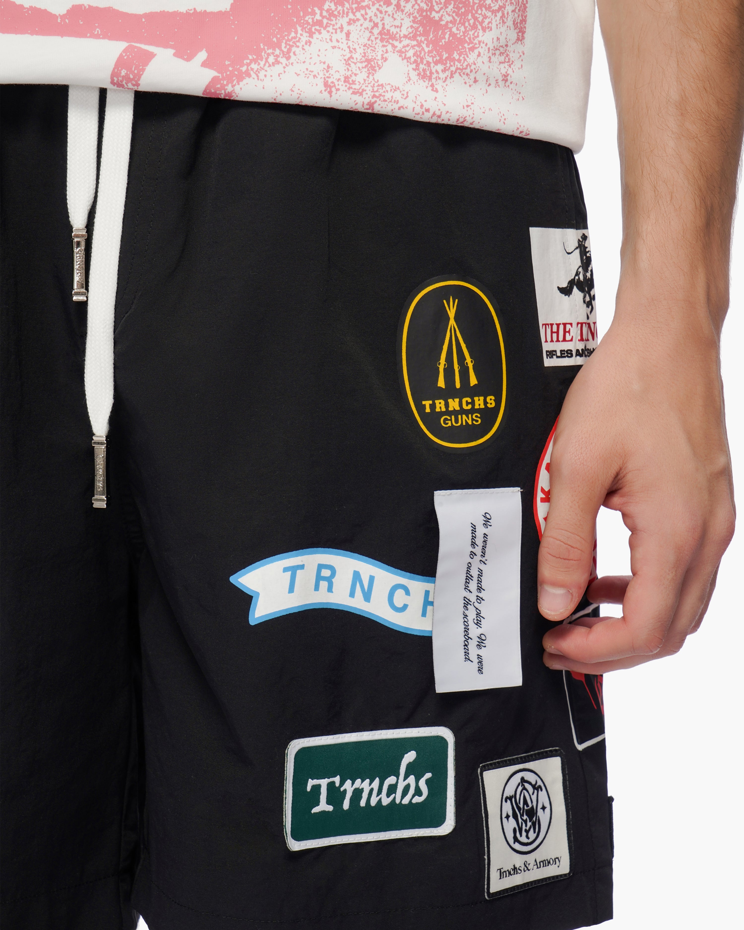 "COLLECTION" Black Shorts