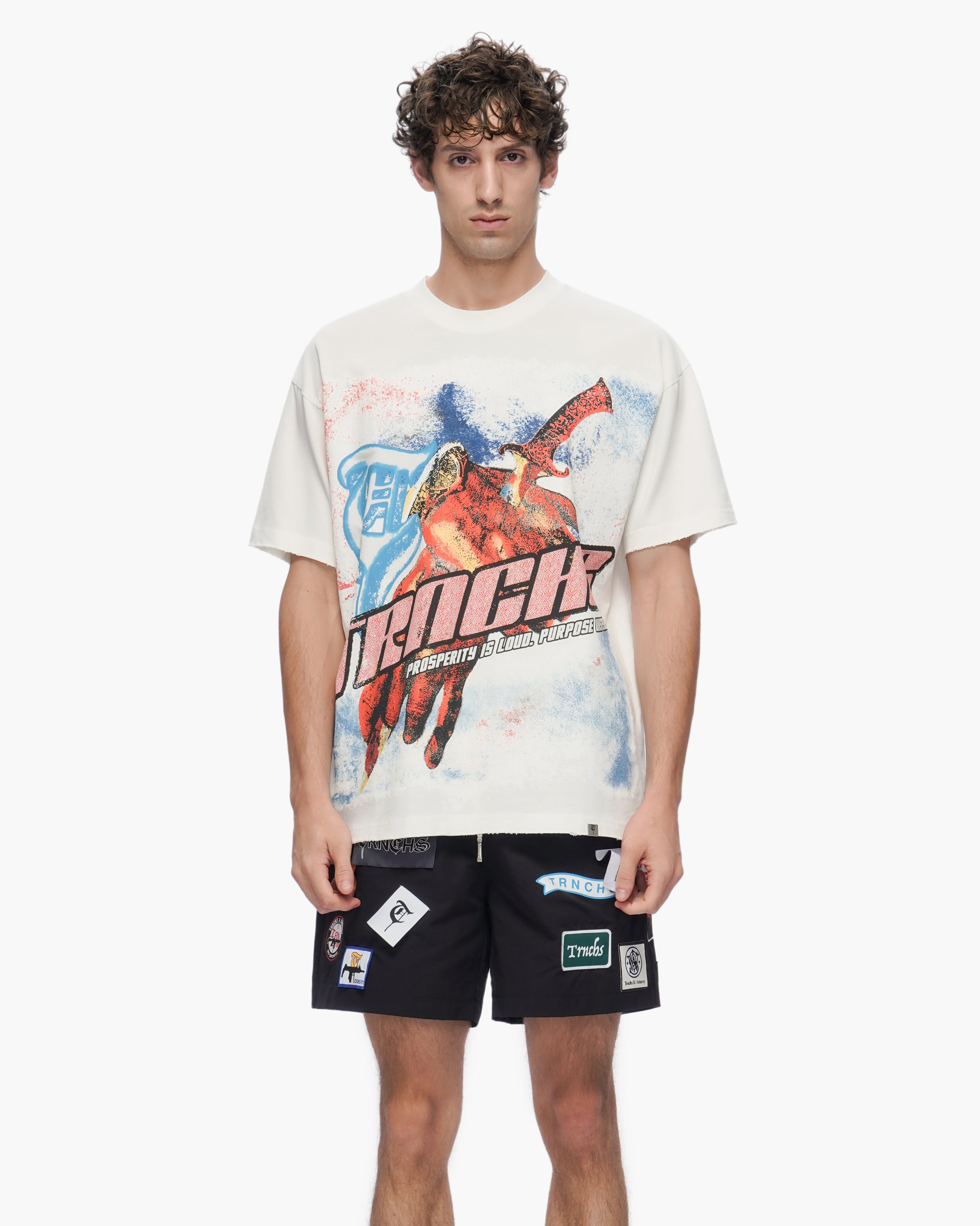 "BORN FROM CHAOS" White Tee