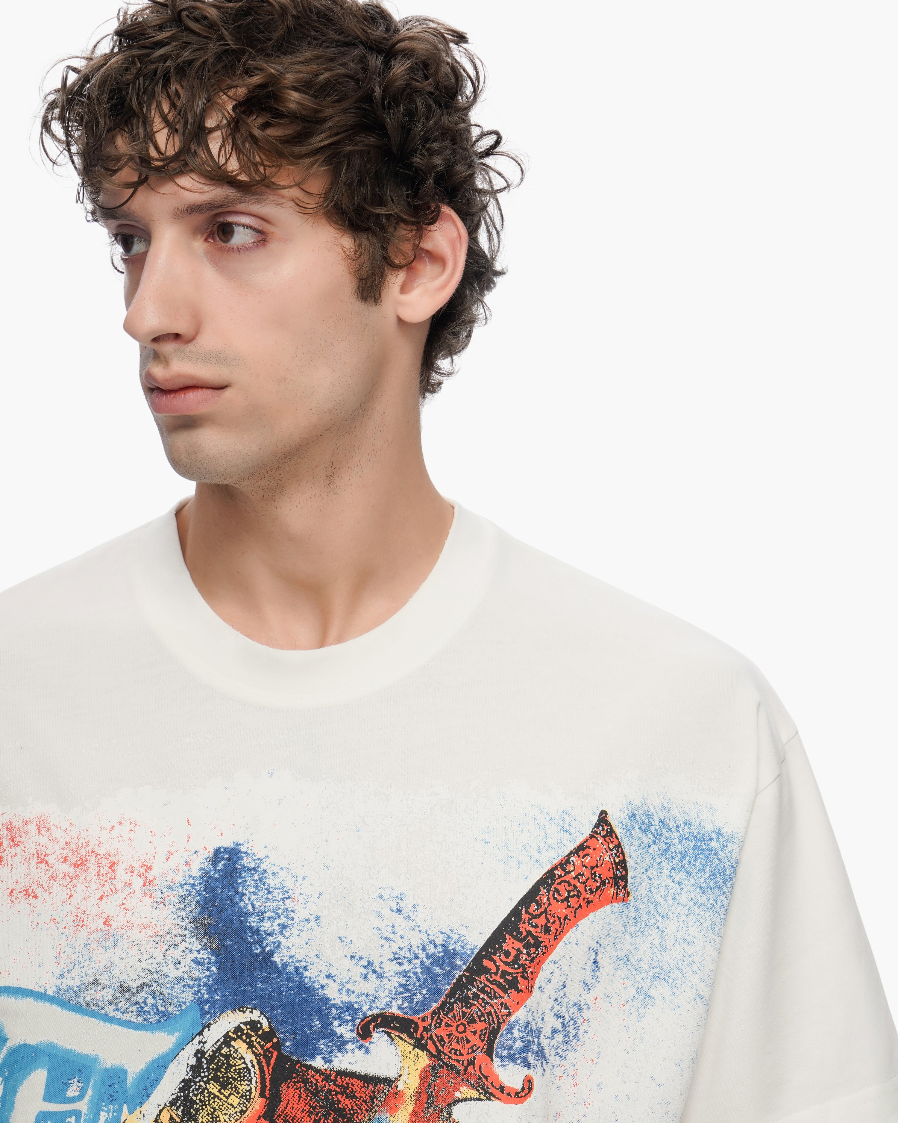 "BORN FROM CHAOS" White Tee