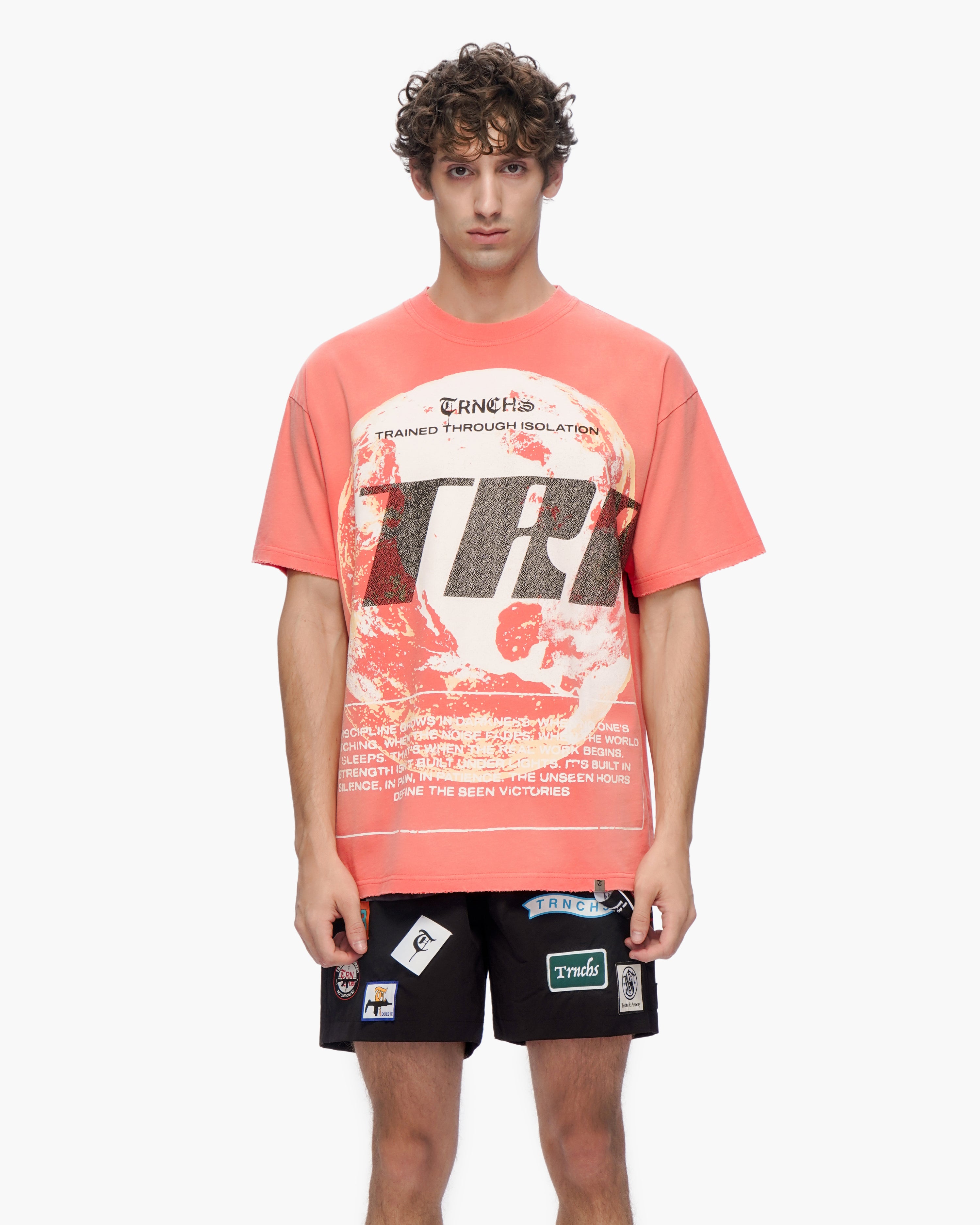 "ISOLATION" Orange Tee