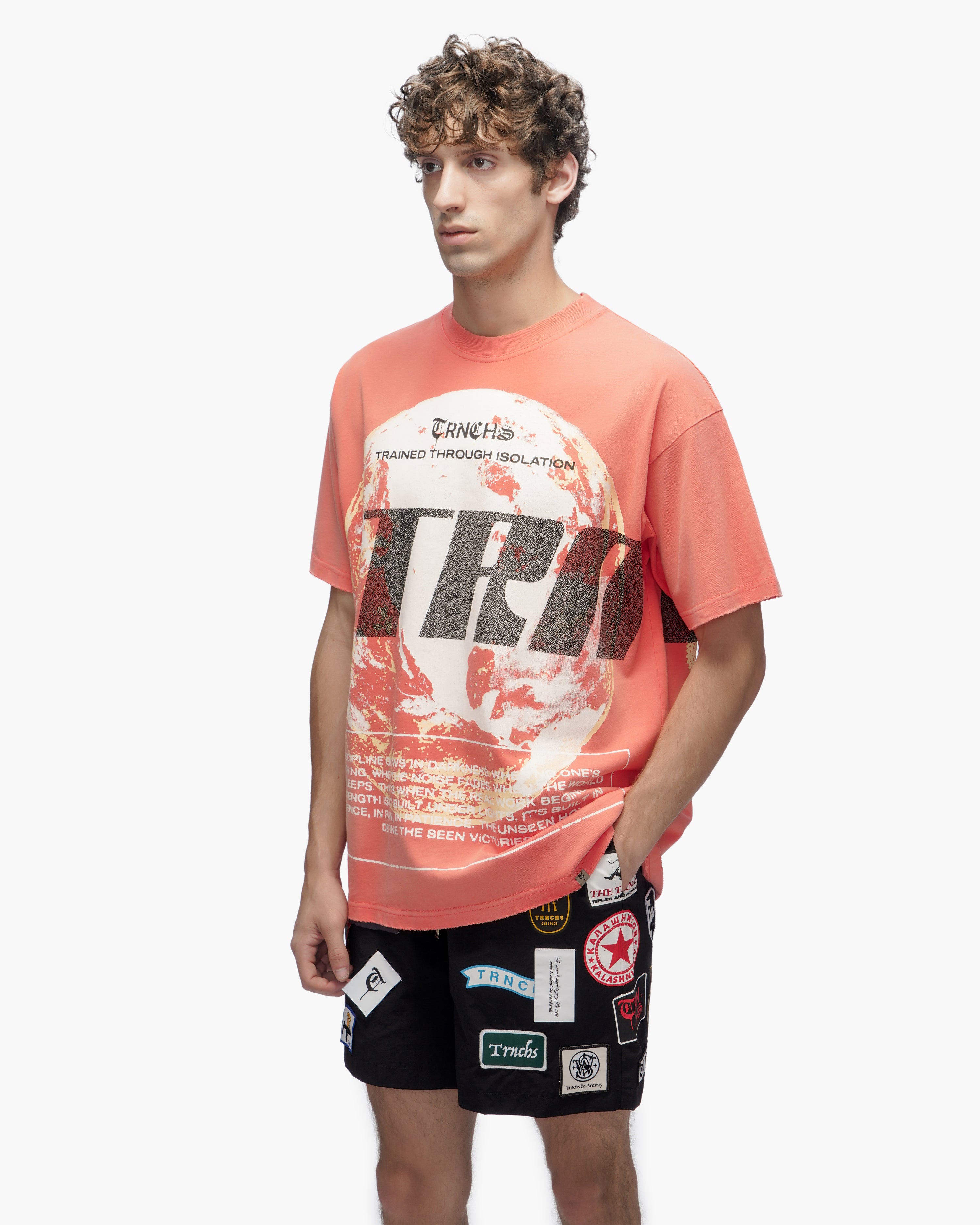 "ISOLATION" Orange Tee