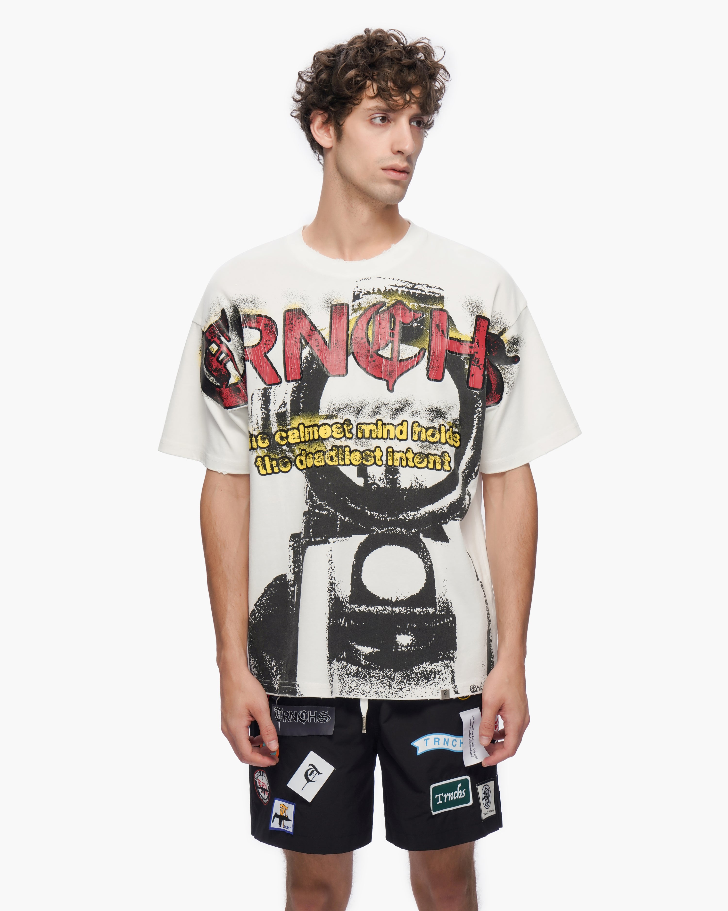 "DEADLY" White Tee