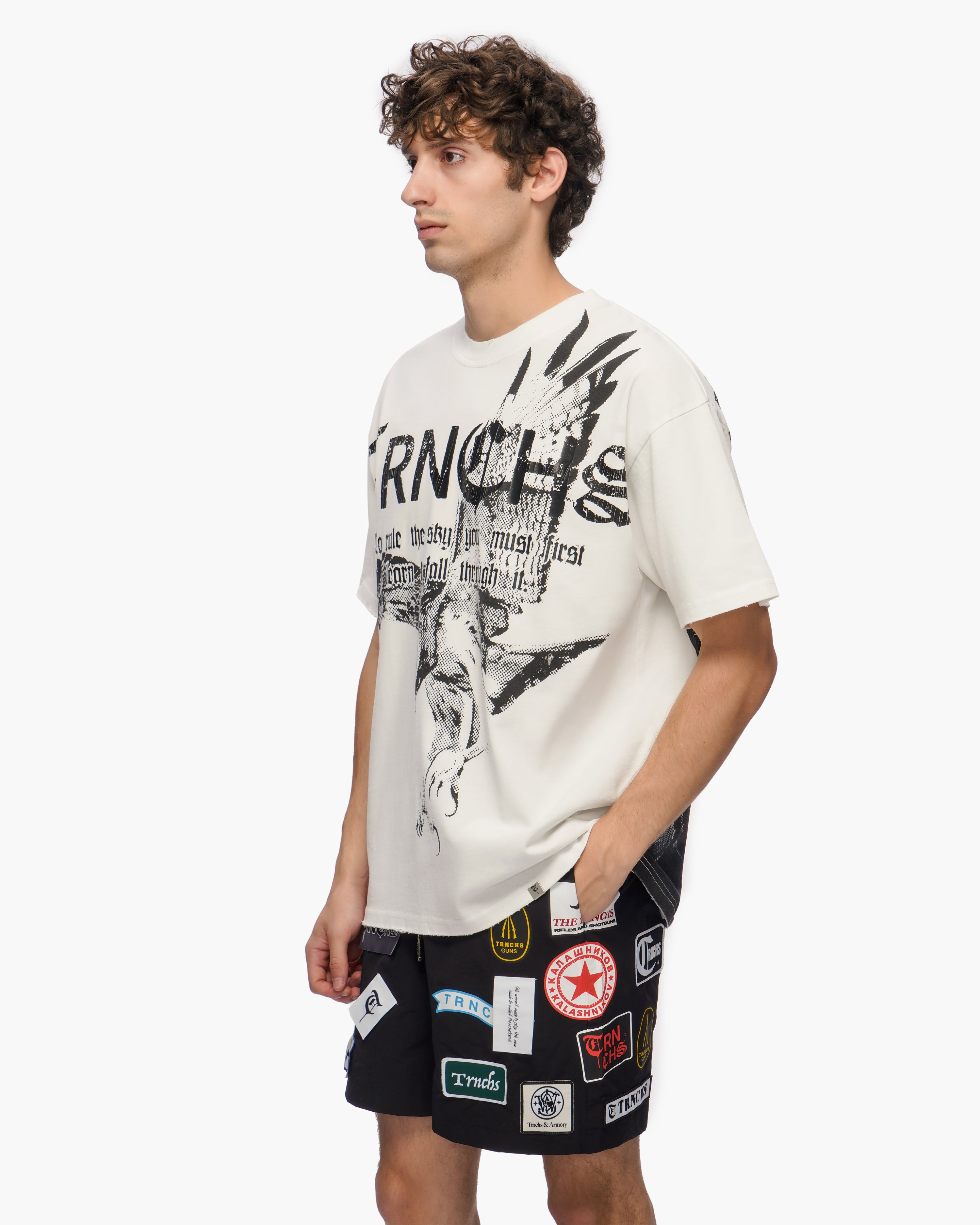 "BEYOND REACH" White Tee