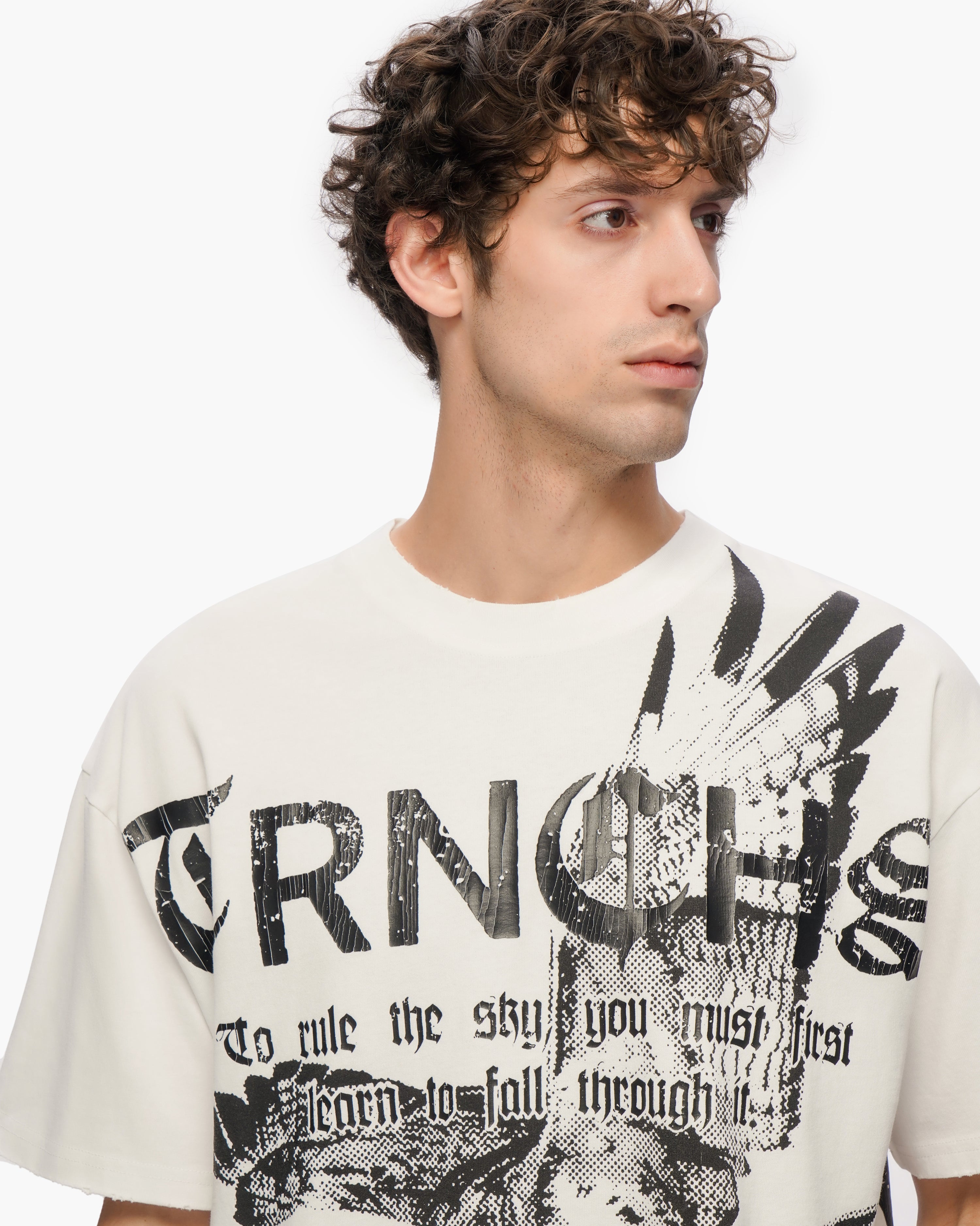 "BEYOND REACH" White Tee