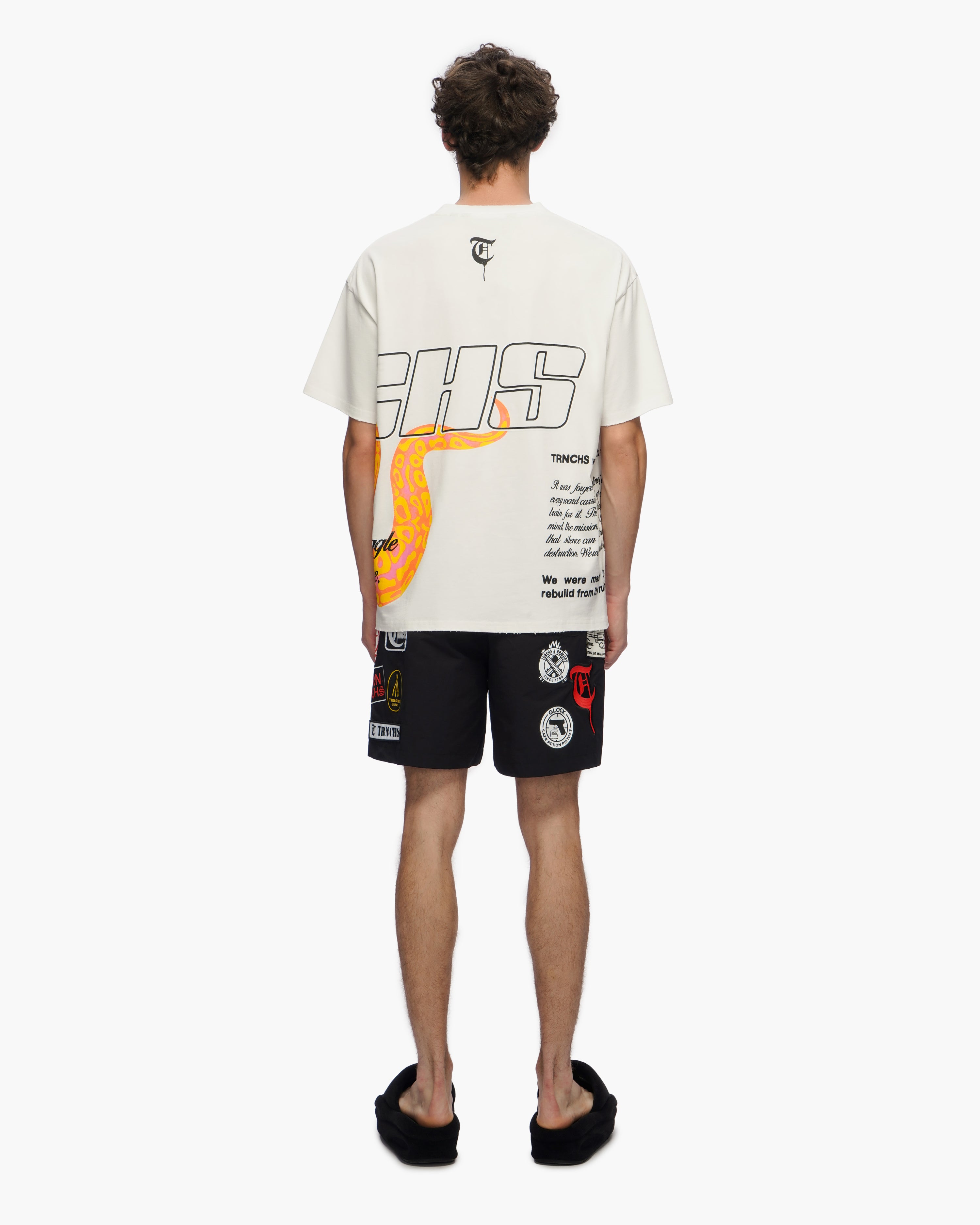 "FORGED BY STRUGGLE" White Tee