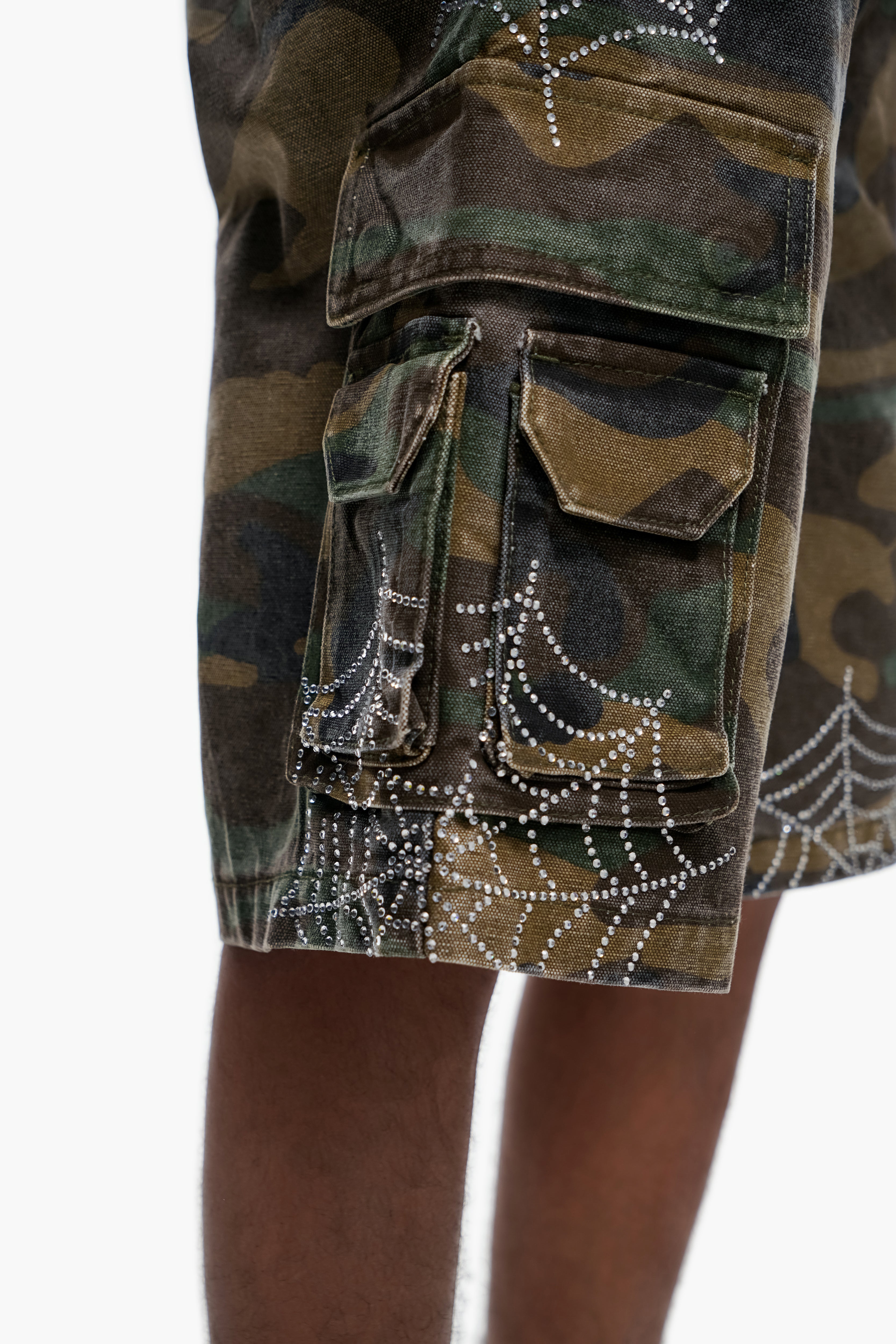 WEBLINE - Camo Cargo Shorts