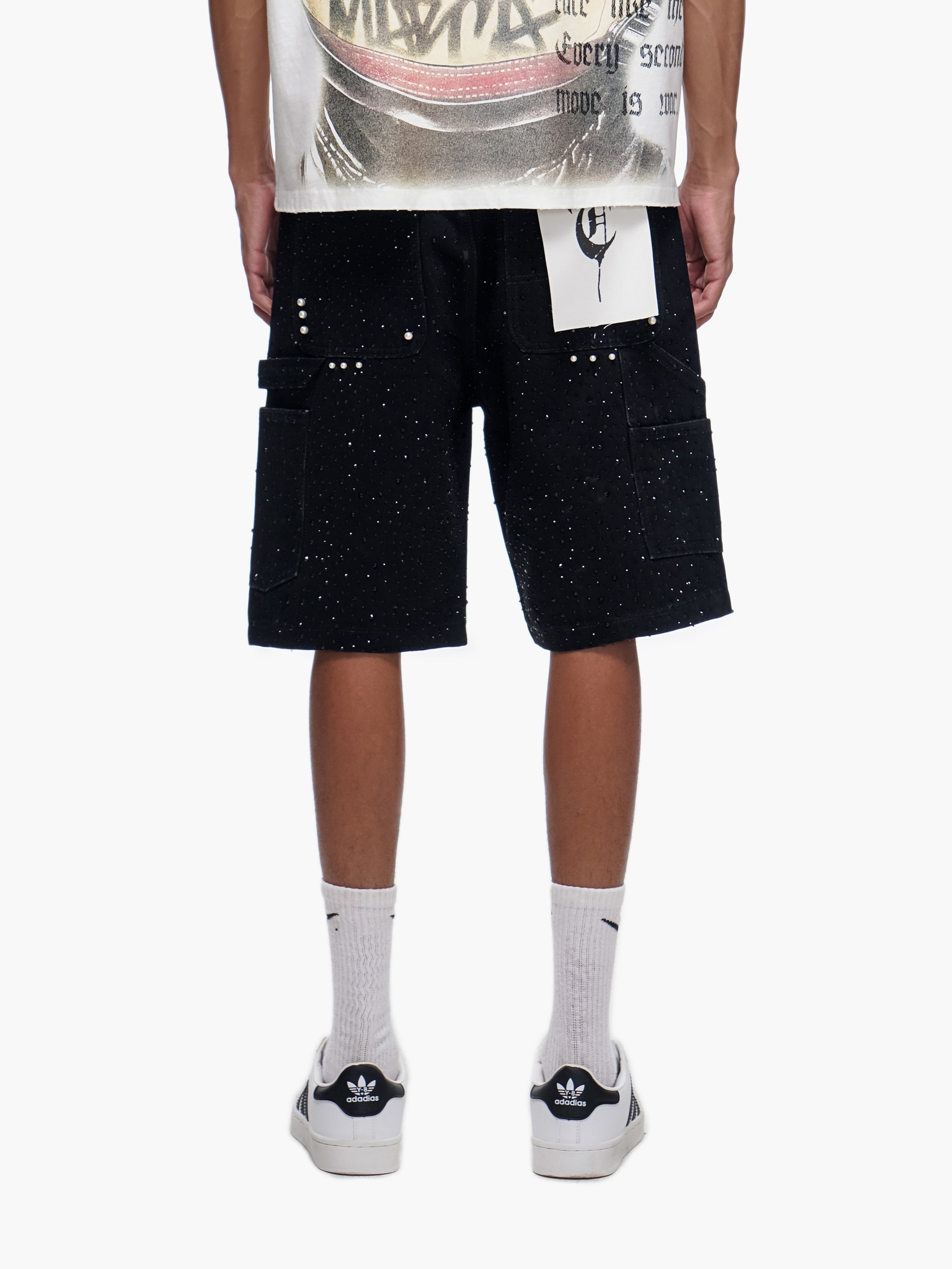 ARMOR - Black Denim shorts