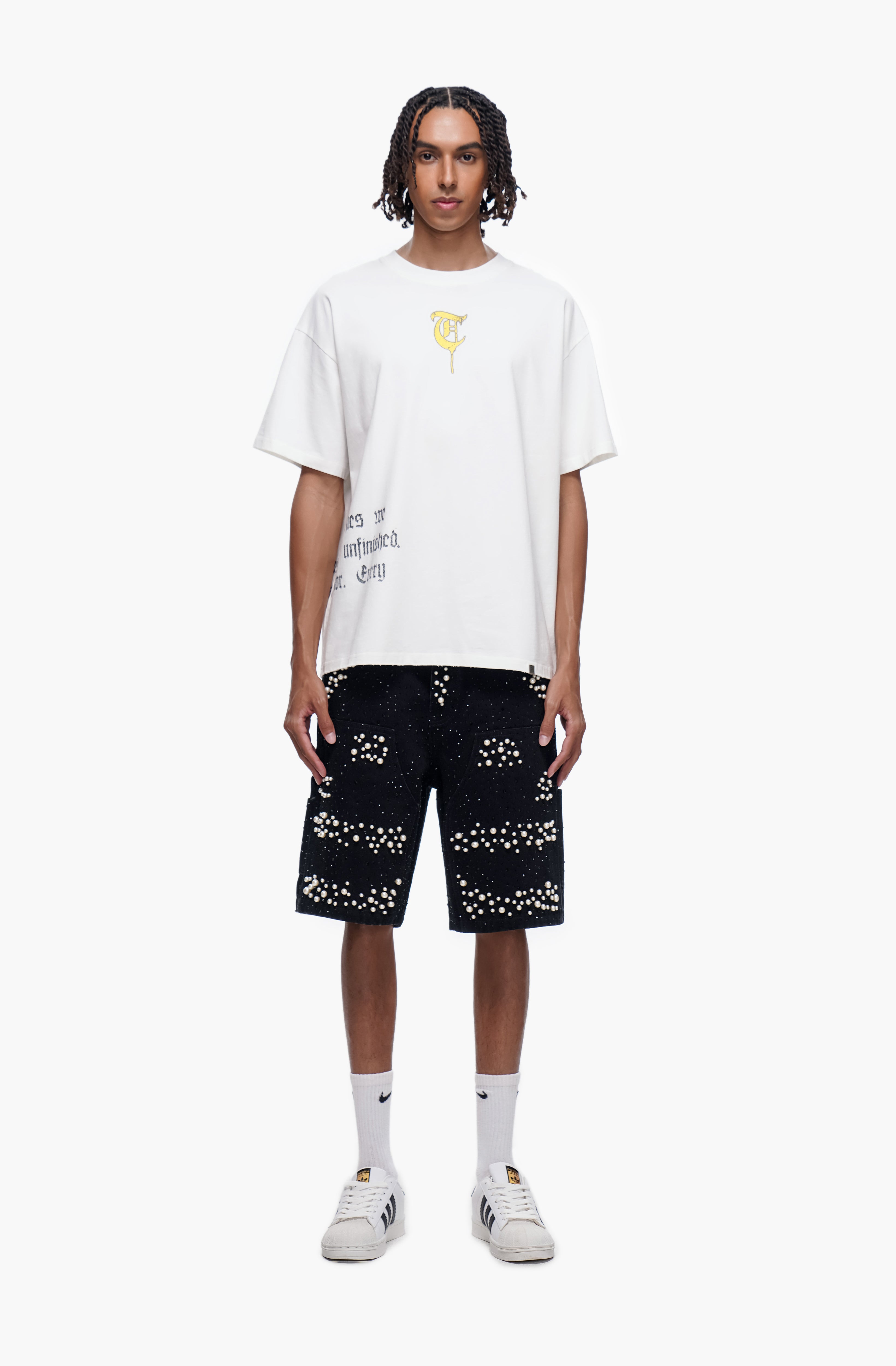 ARMOR - Black Denim shorts