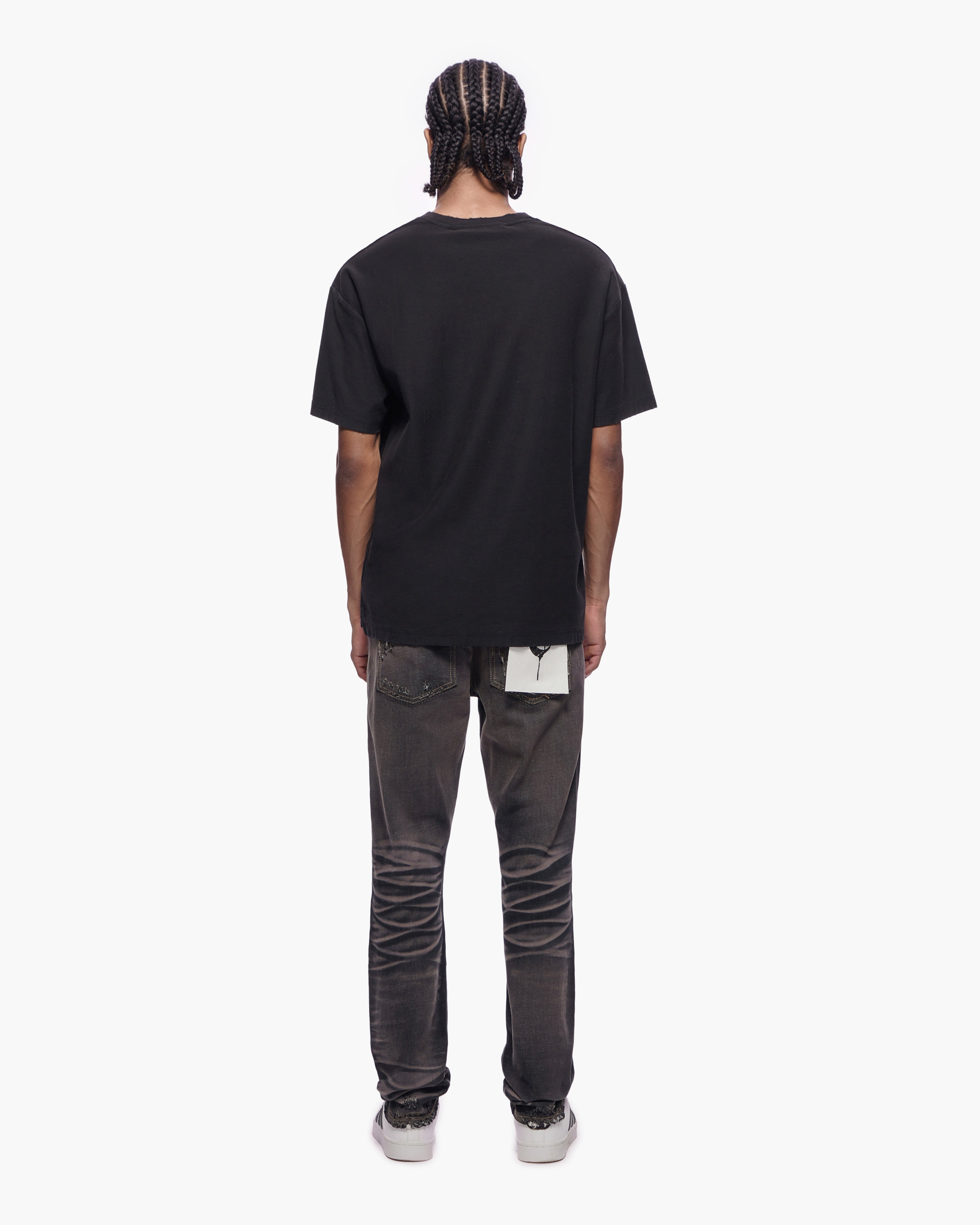 TYRANT - Black Wash Skinny Denim