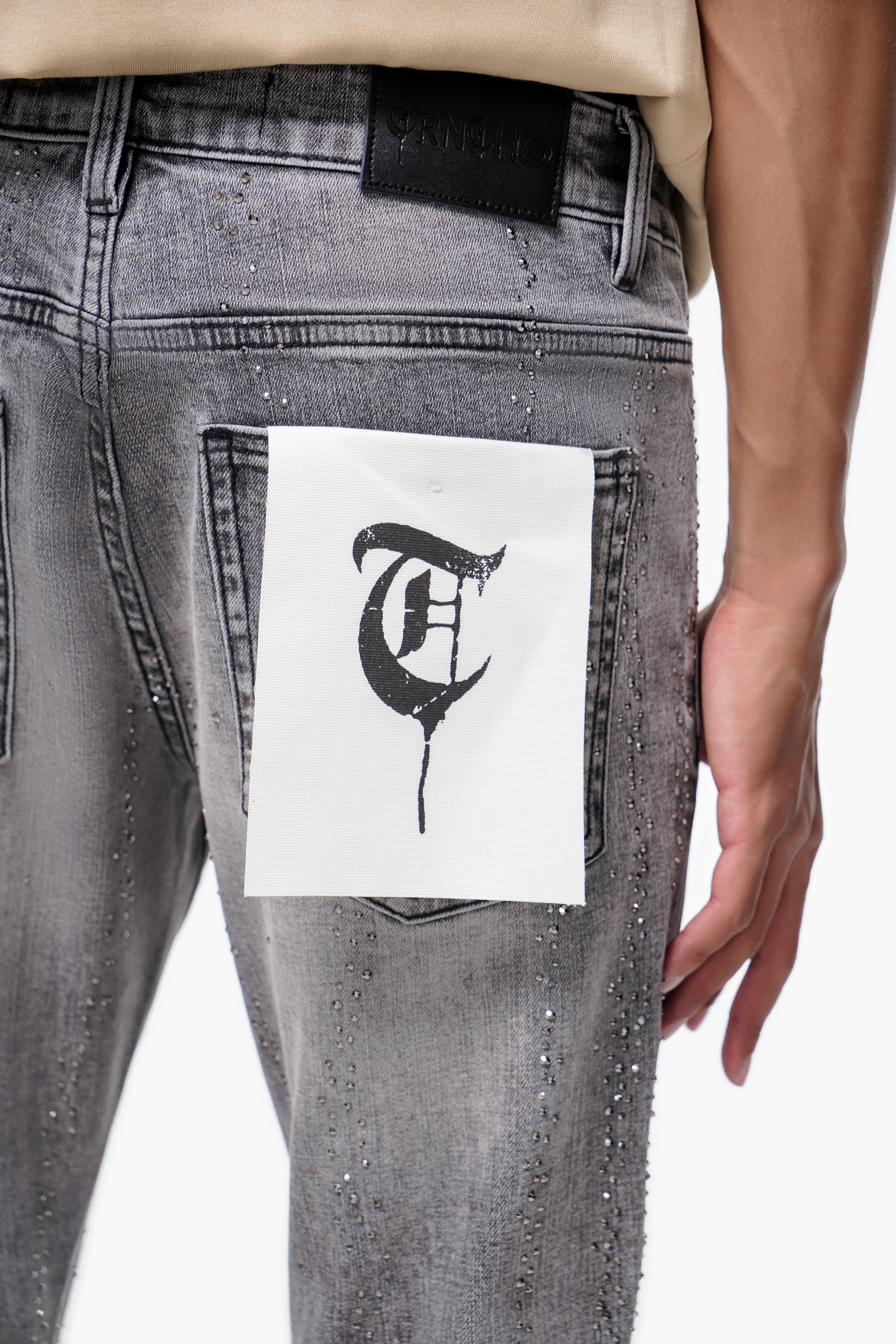 DICTATOR - Gray Wash Stacked Denim