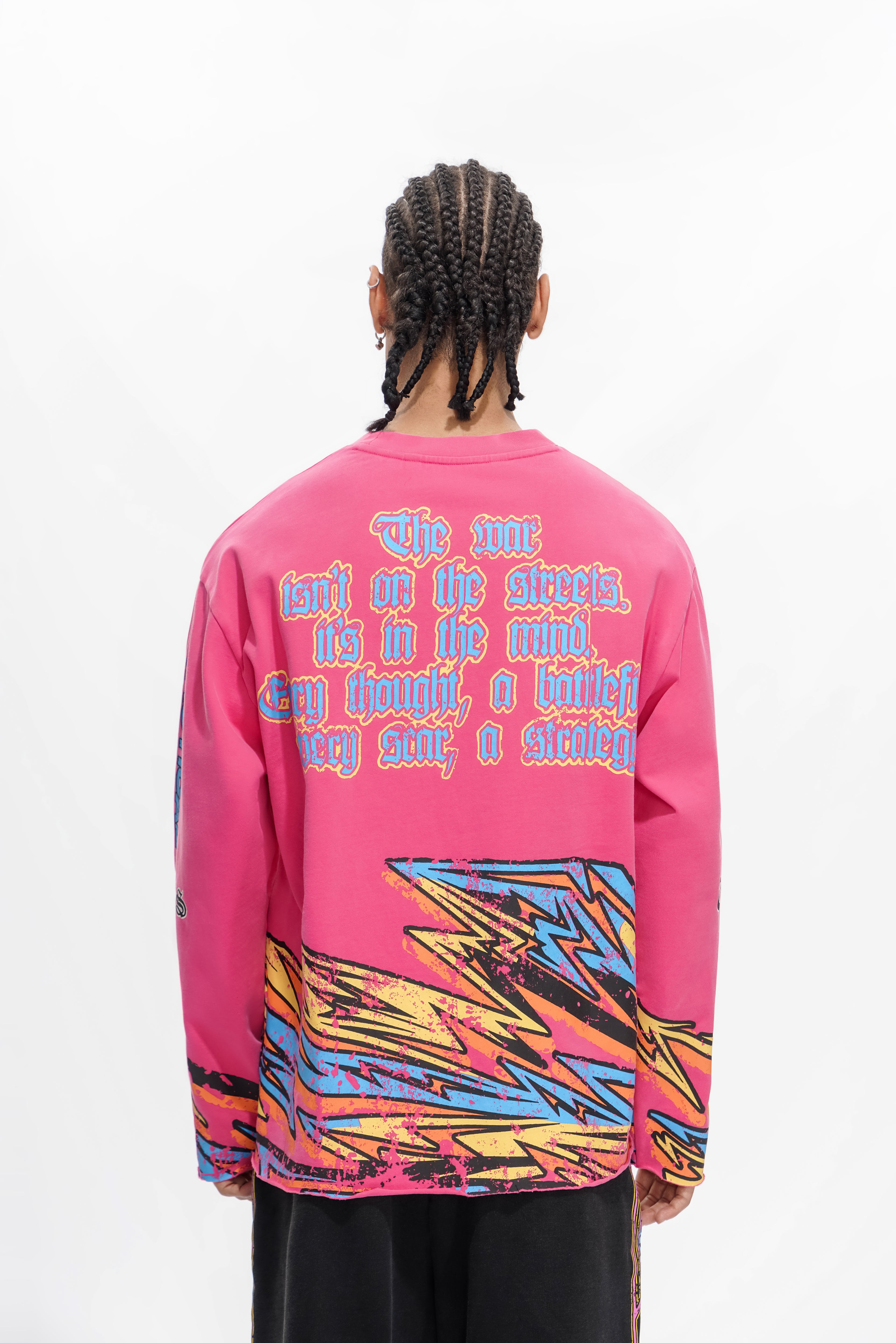 "TACTICAL STORM" Magenta Long Sleeve