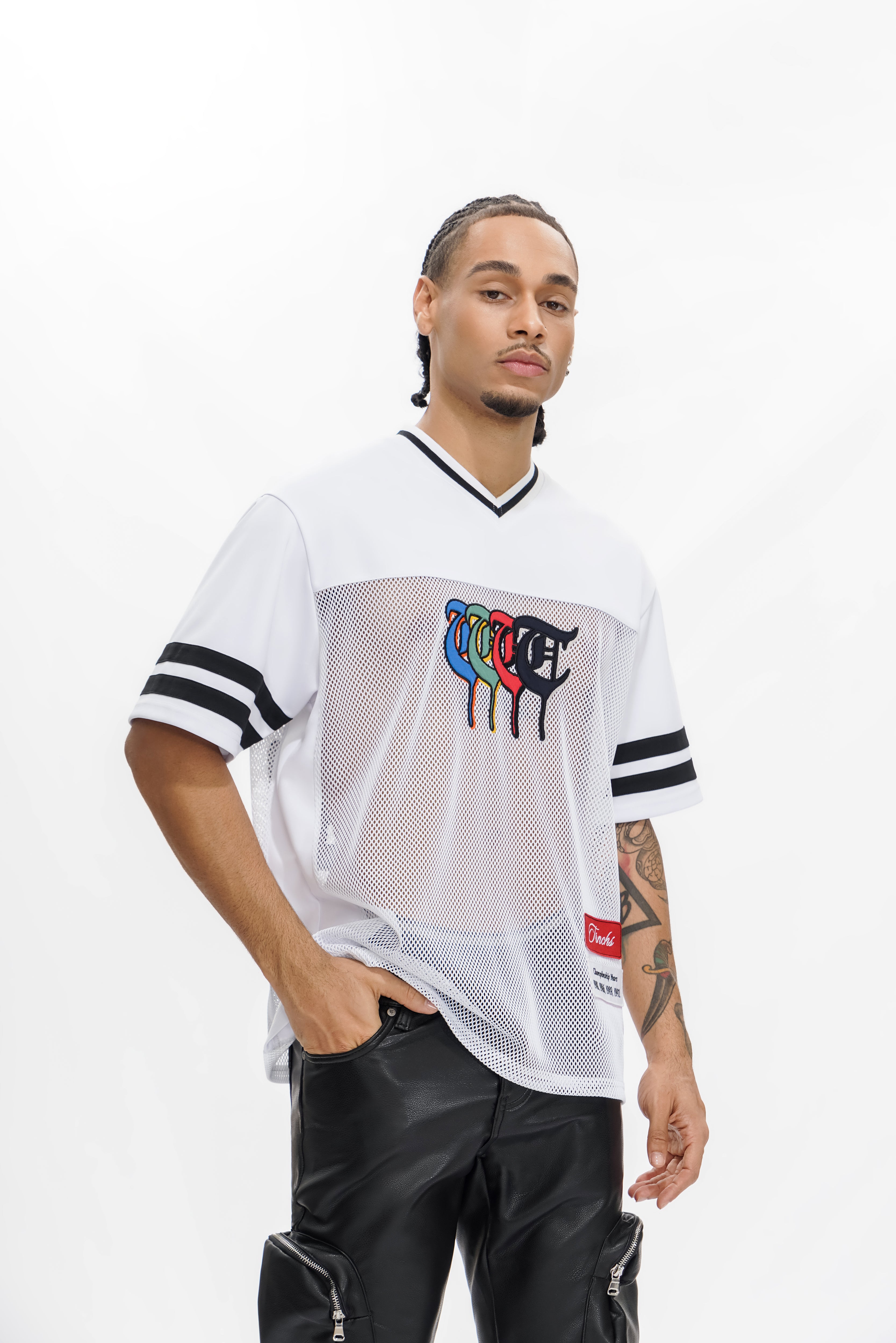 "4 BROTHERS" White Tee