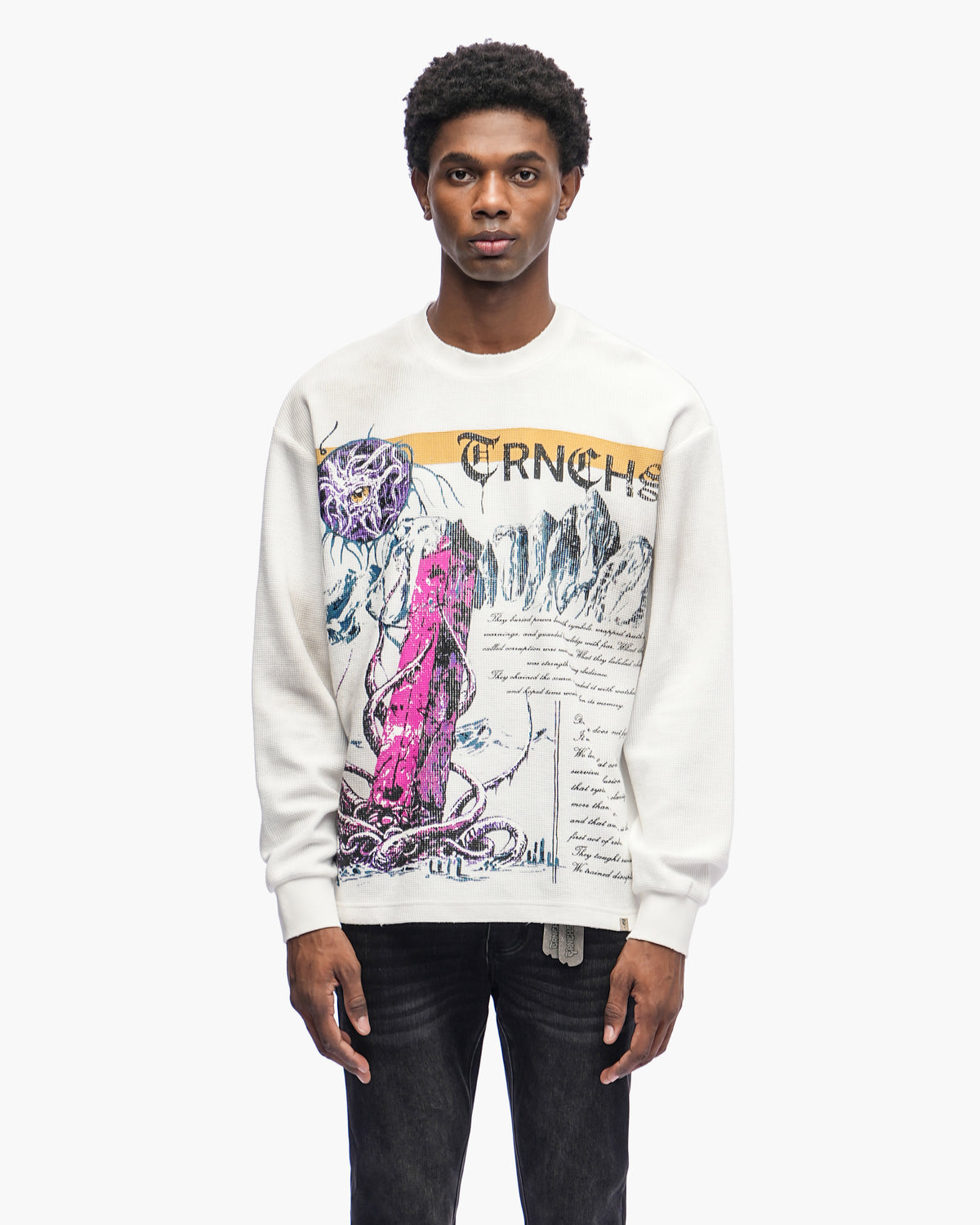 Awakening White Crewneck