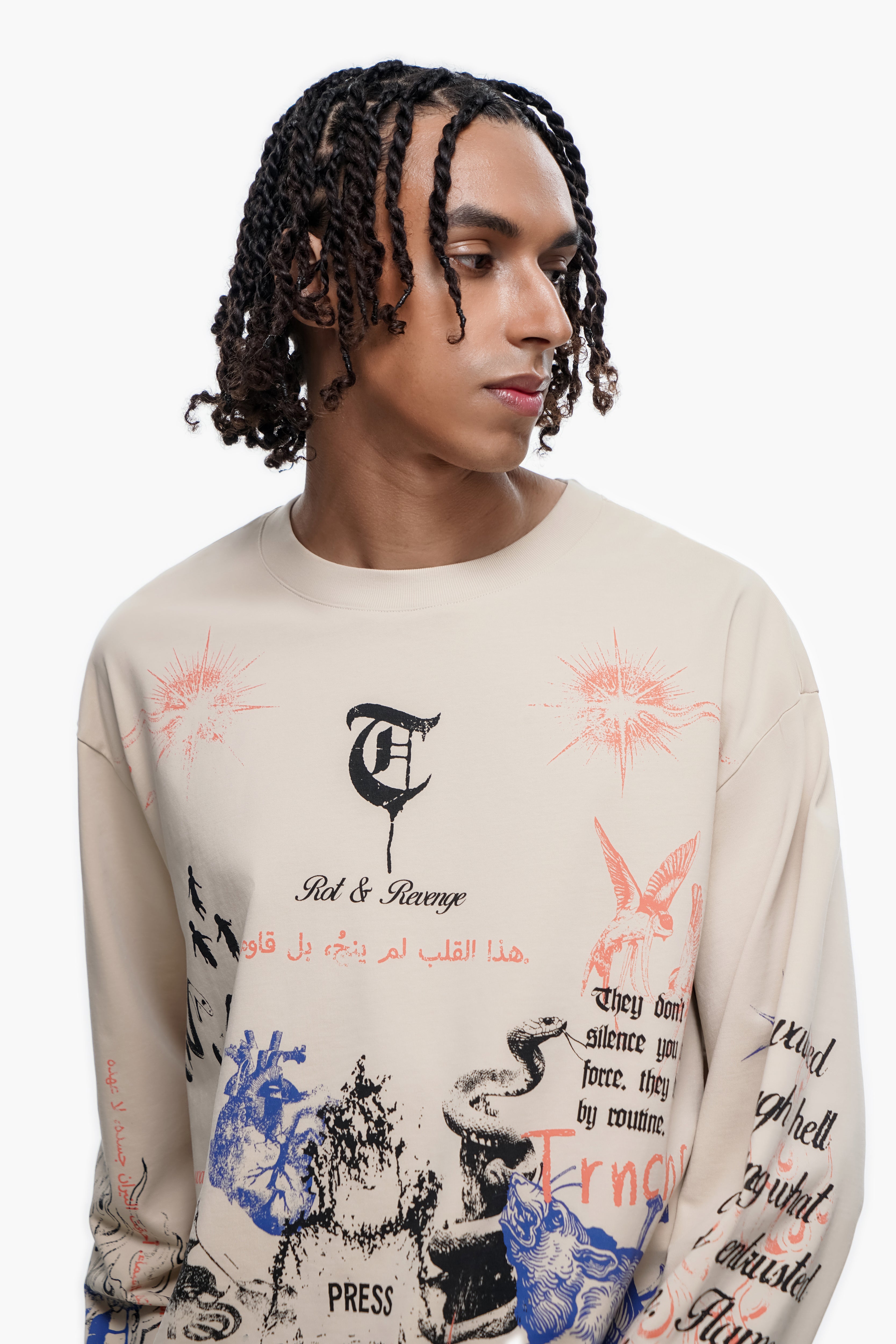 NOTES DE TERRAIN Manches longues blanches