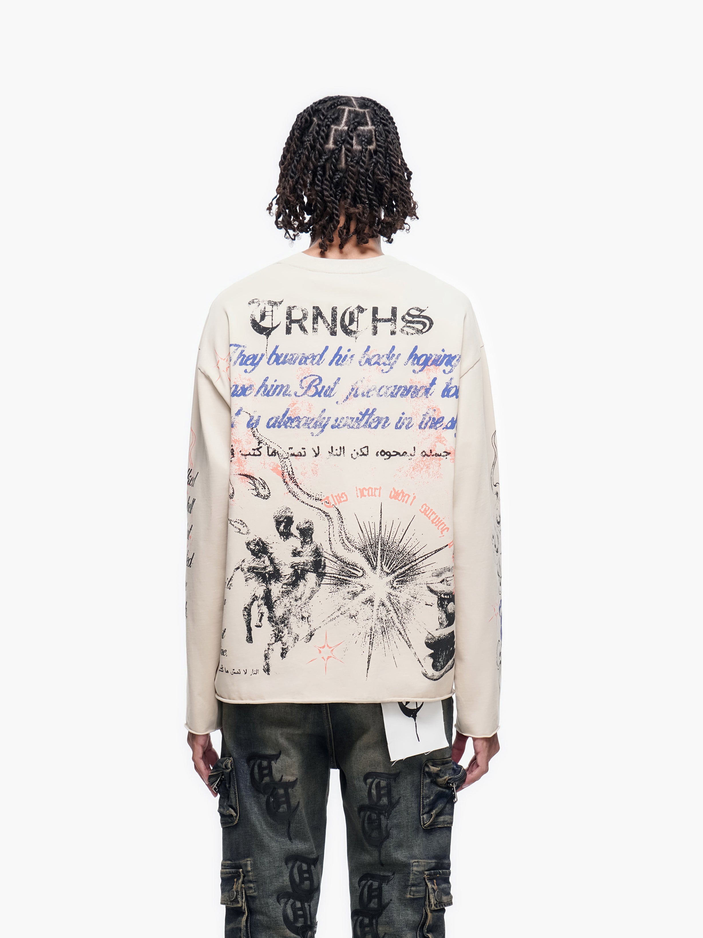 NOTES DE TERRAIN Manches longues blanches