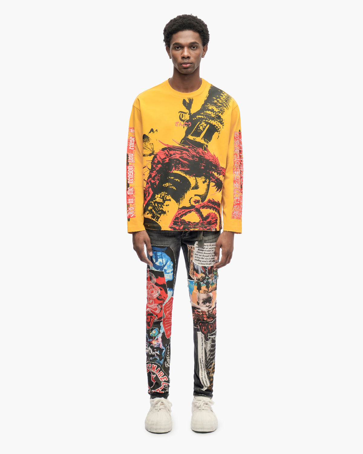 Revenge Yellow Crewneck